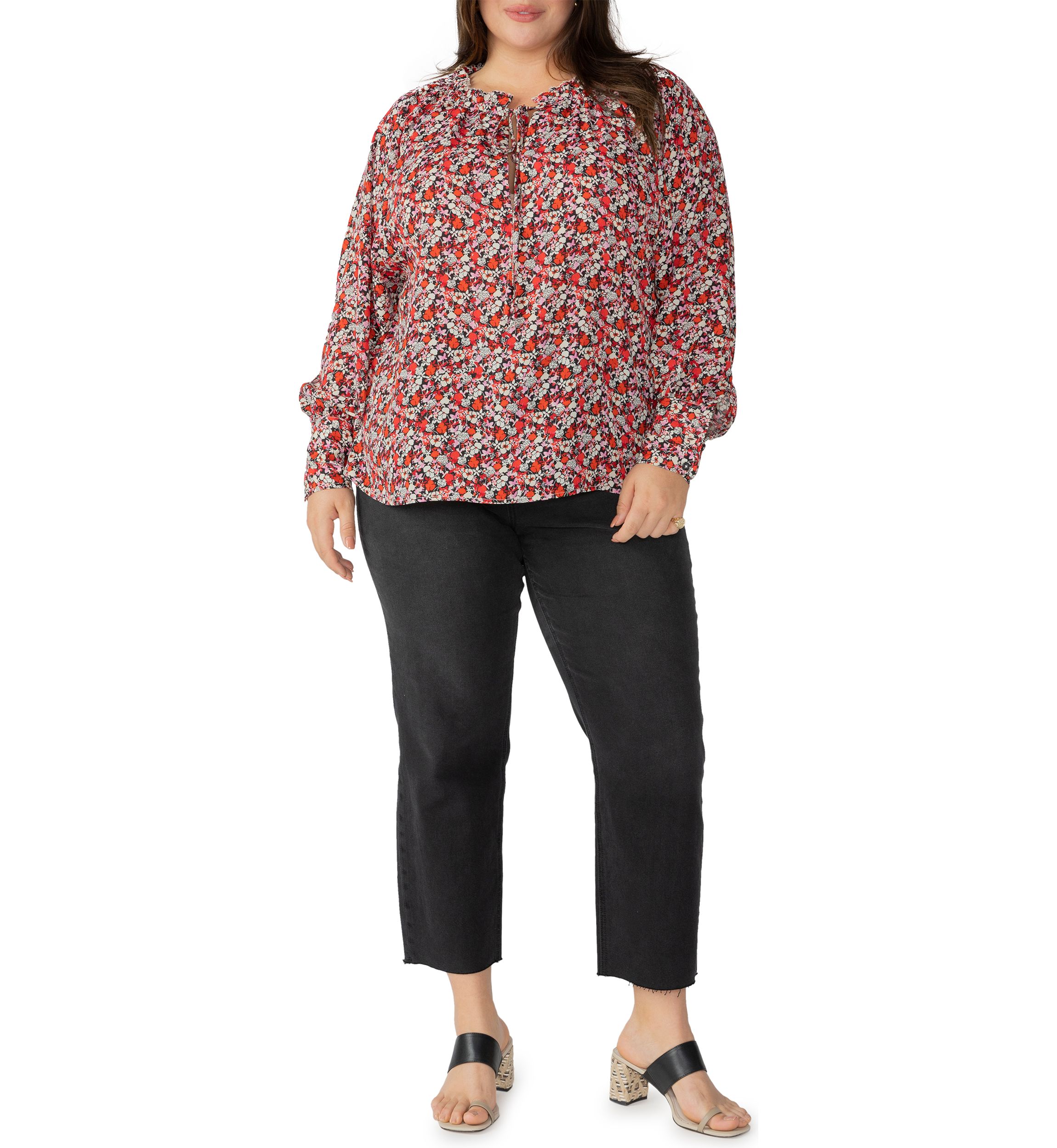 Plus Size Flower Power Top 