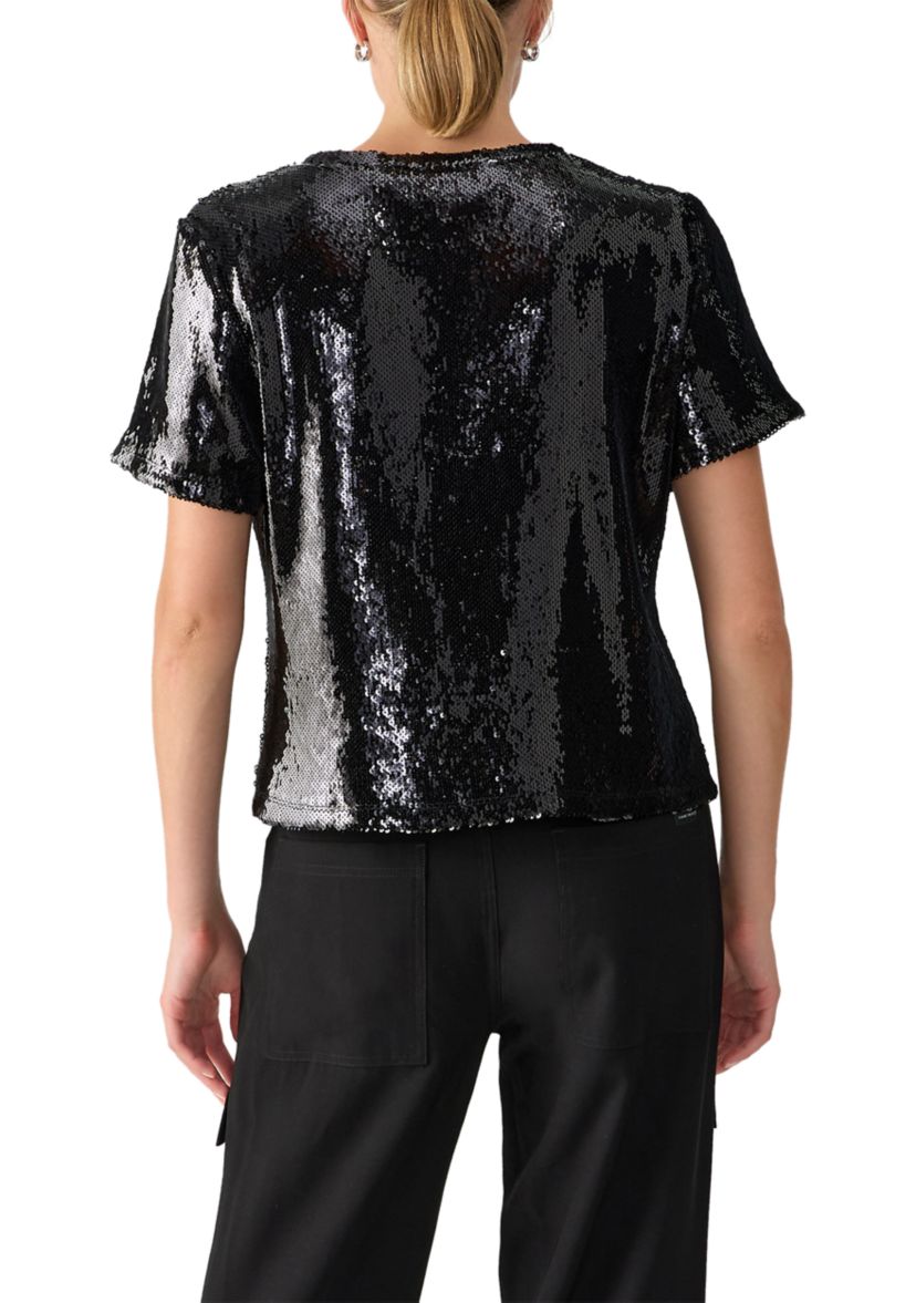 Womens Perfect Sequin T-Shirt