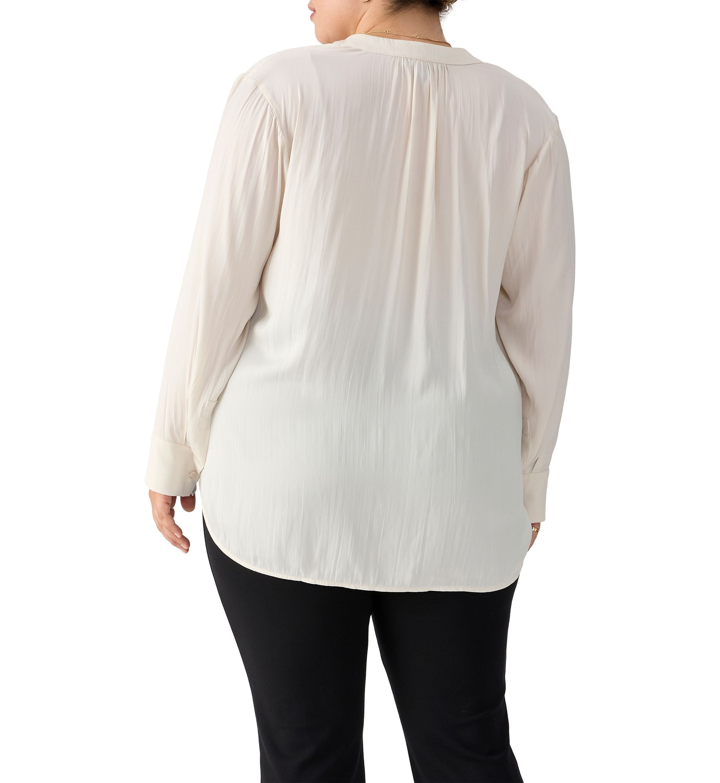 Plus Size Lizzie Satin Tunic