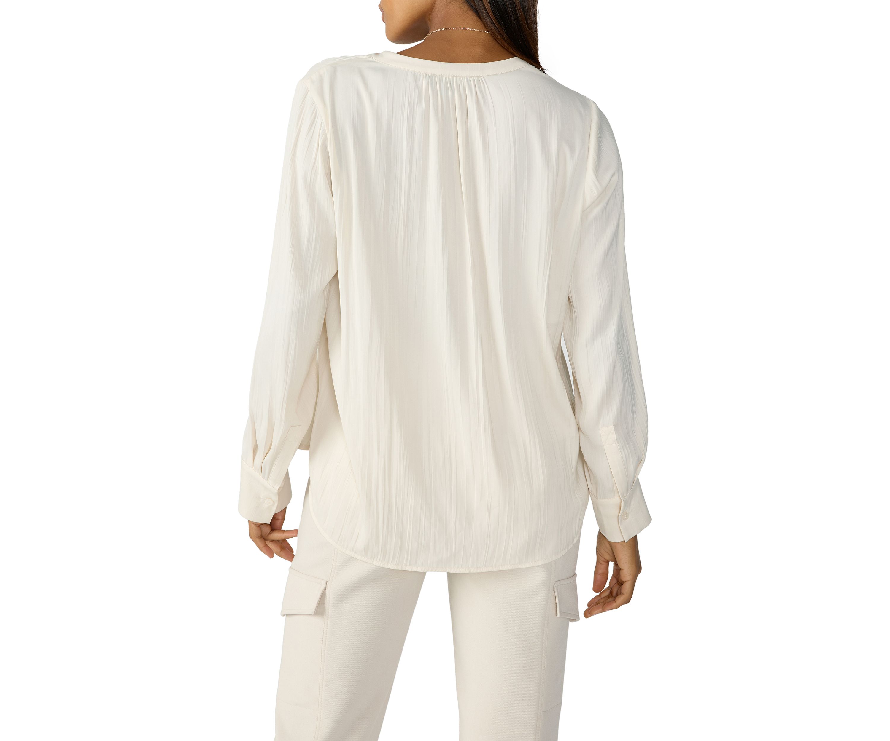 Womens Lizzie Sateen Tunic Top