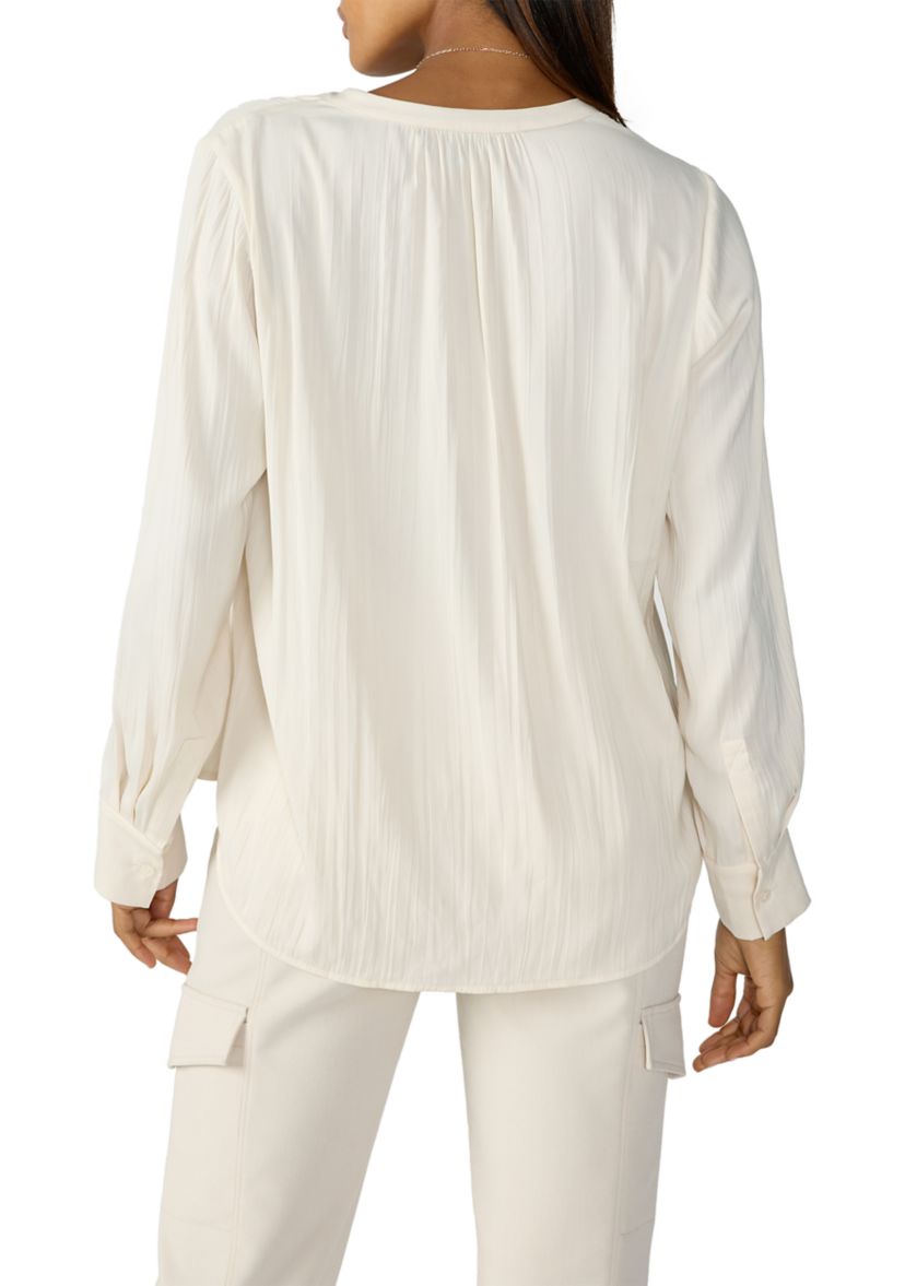 Womens Lizzie Sateen Tunic Top