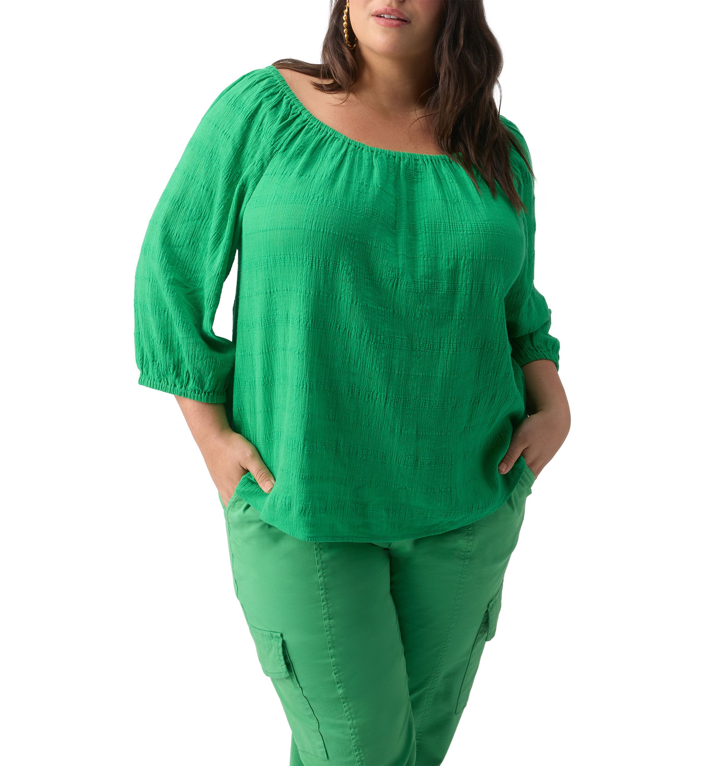 Plus Size Beach to Bar Blouse