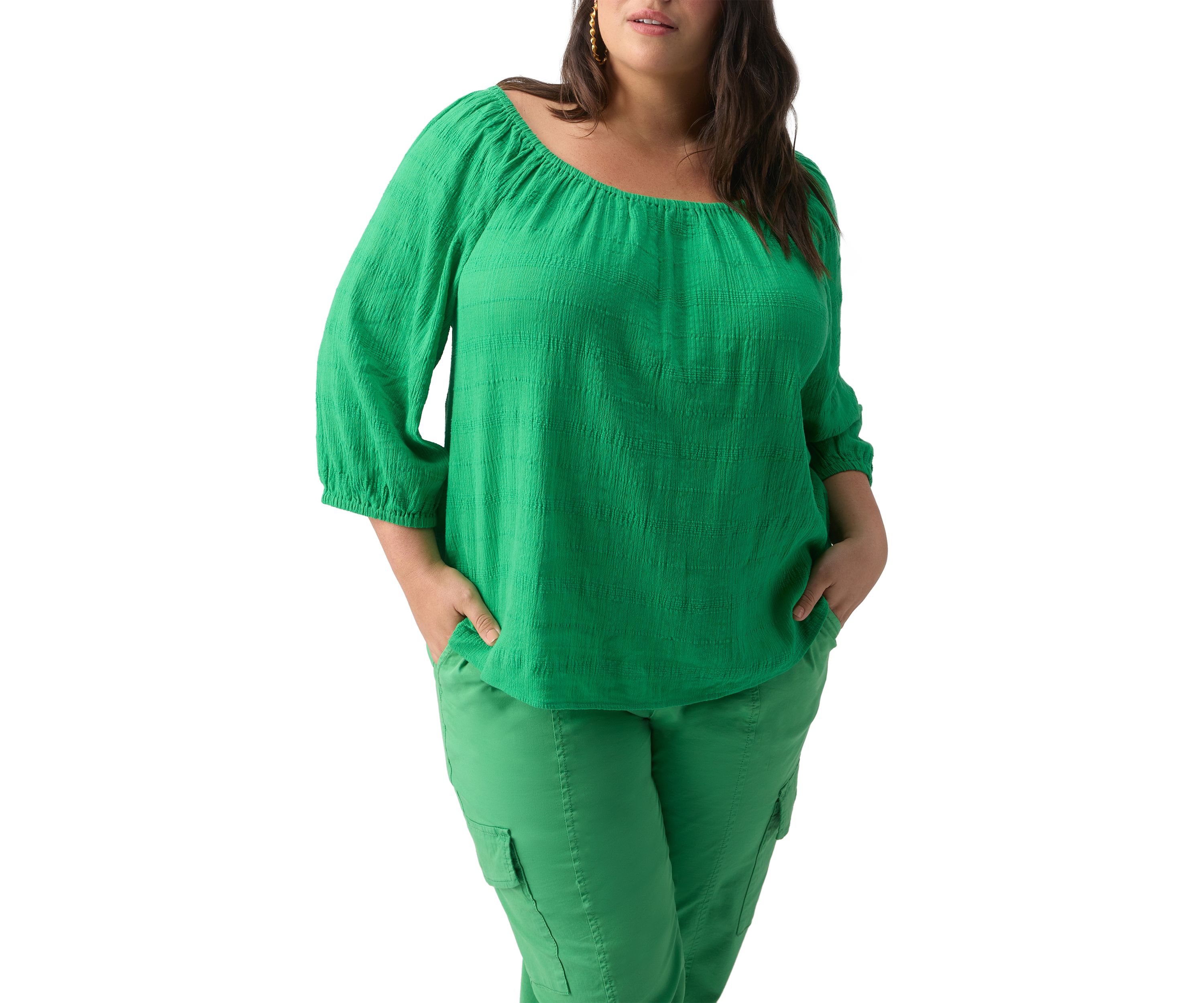 Plus Size Beach to Bar Blouse