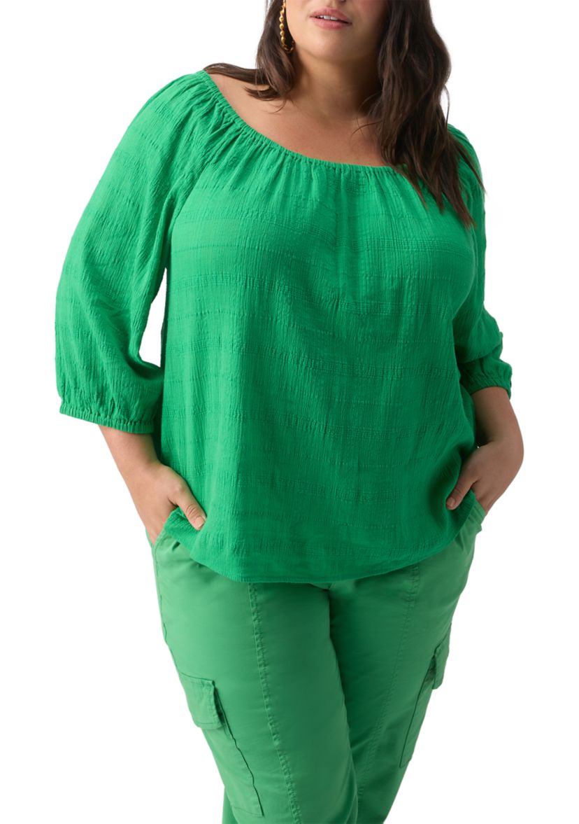 Plus Size Beach to Bar Blouse