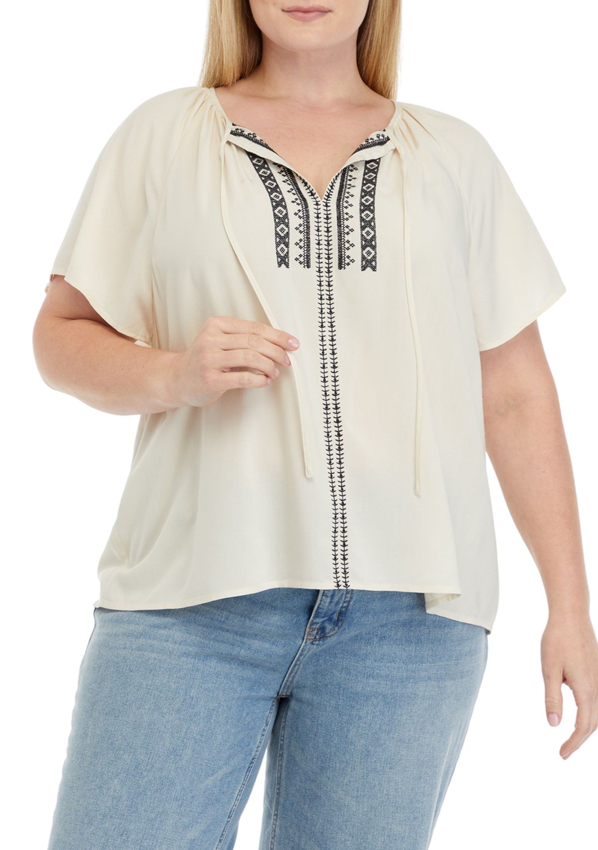 Plus Size Golden Dream Top 