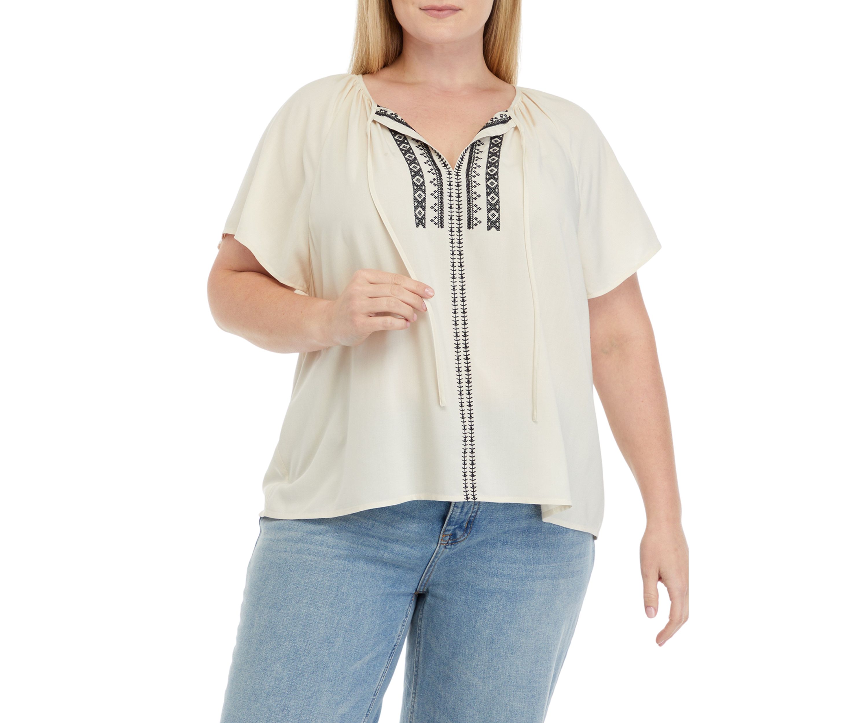 Plus Size Golden Dream Top 
