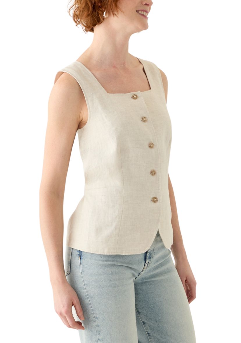 Womens Outsmart Square Neck Vest