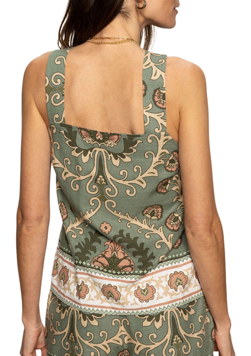Womens Button Back Cami