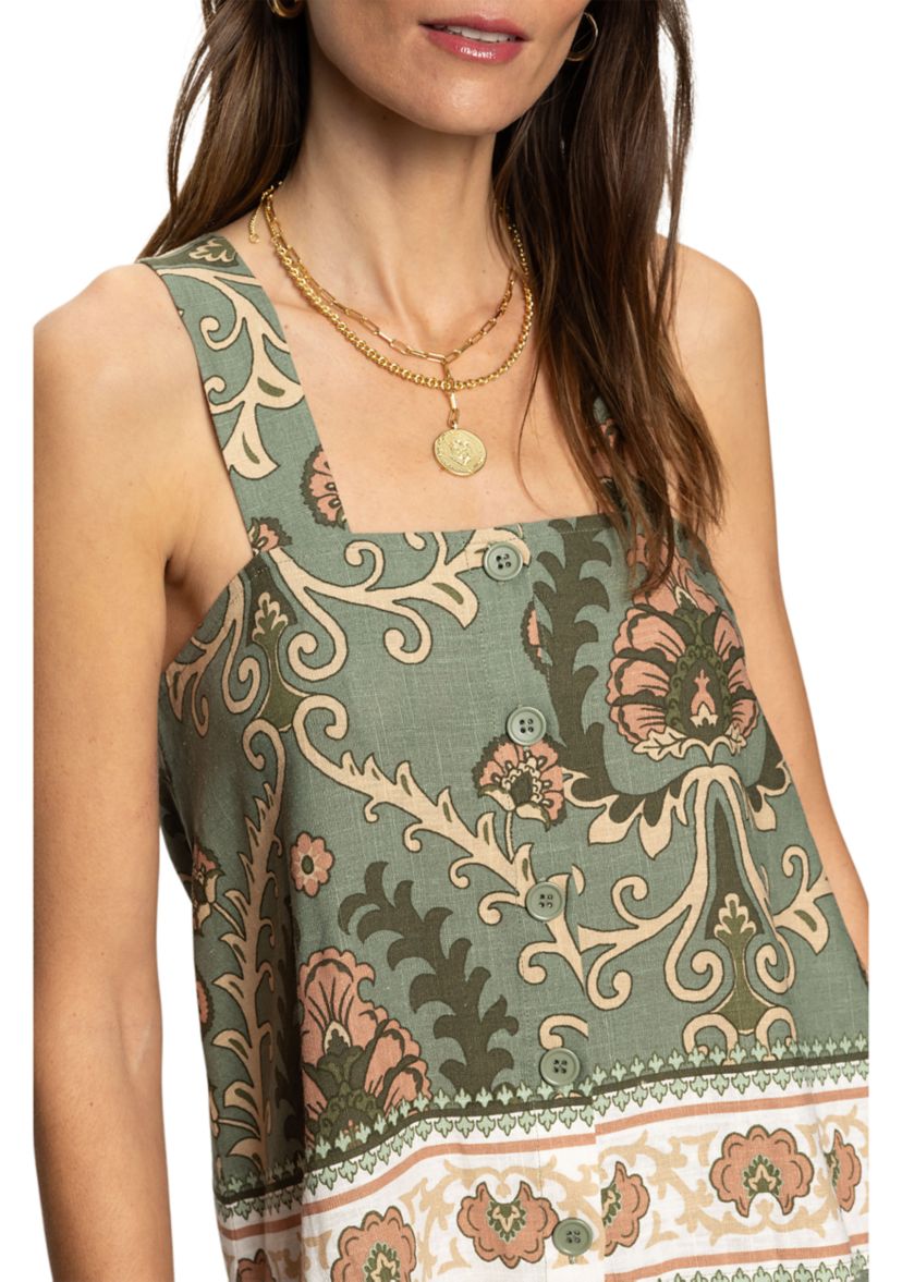 Womens Button Back Cami