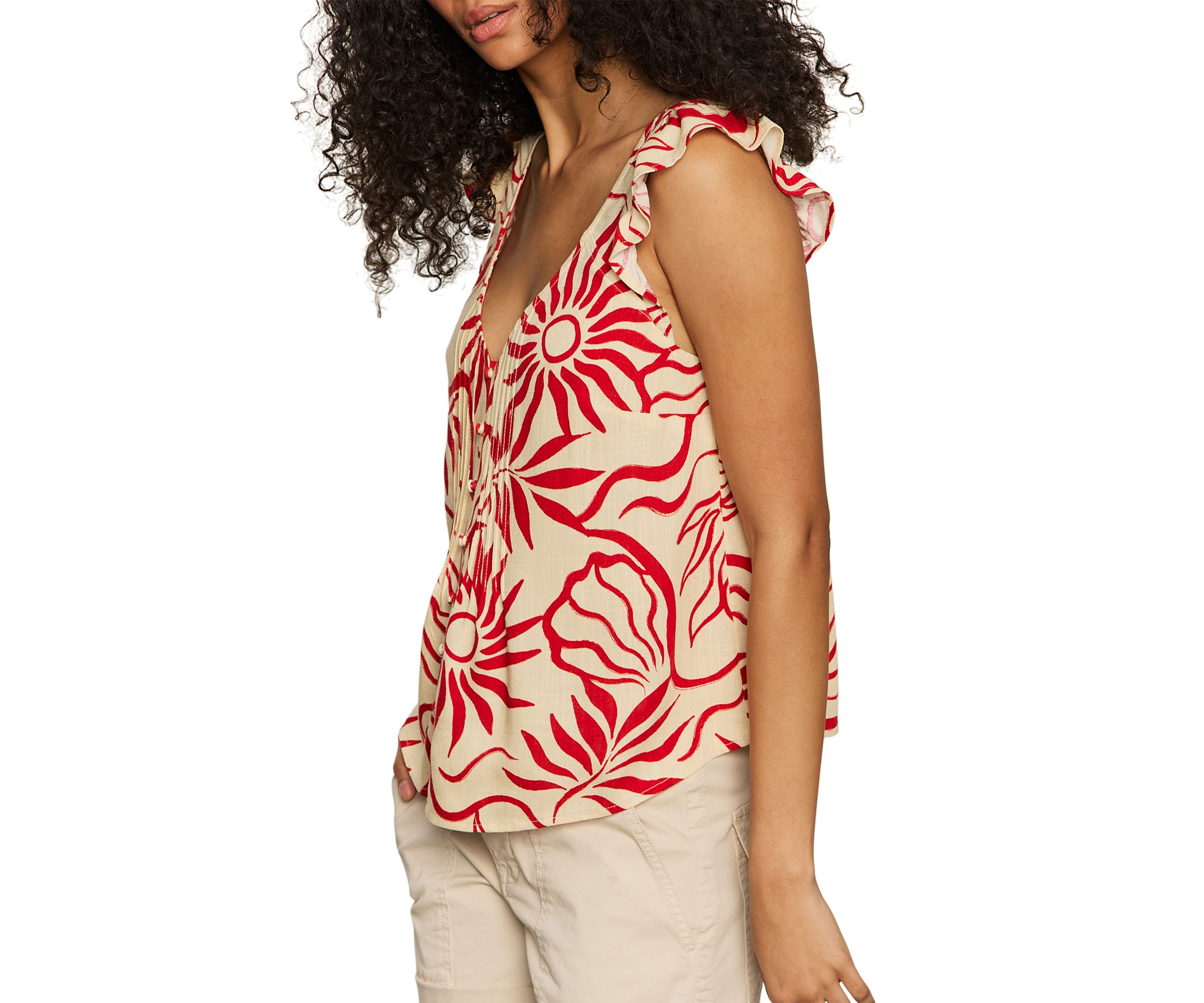 Womens The Time Off Shell Blouse