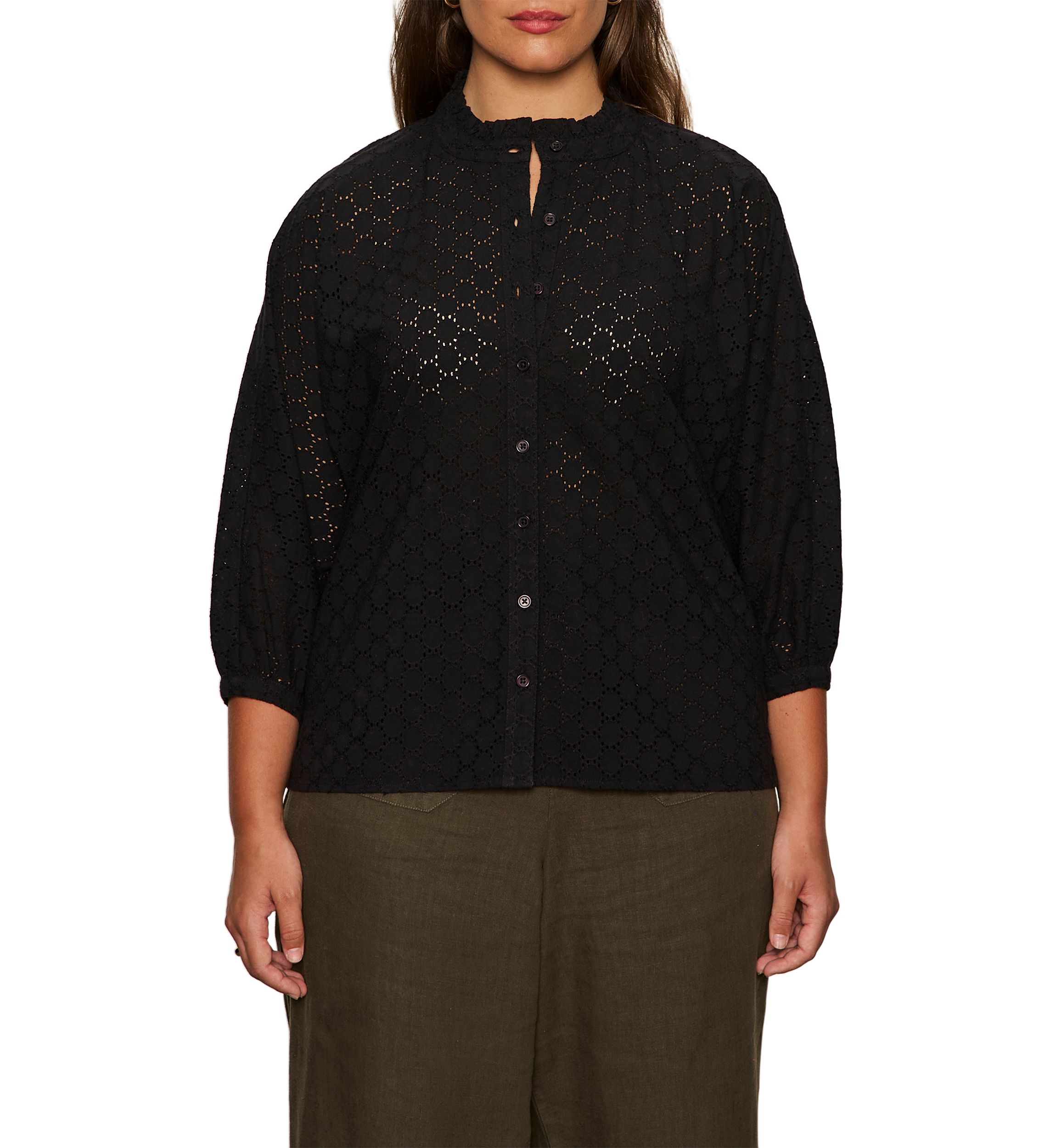 Womens Petal Drop Blouse