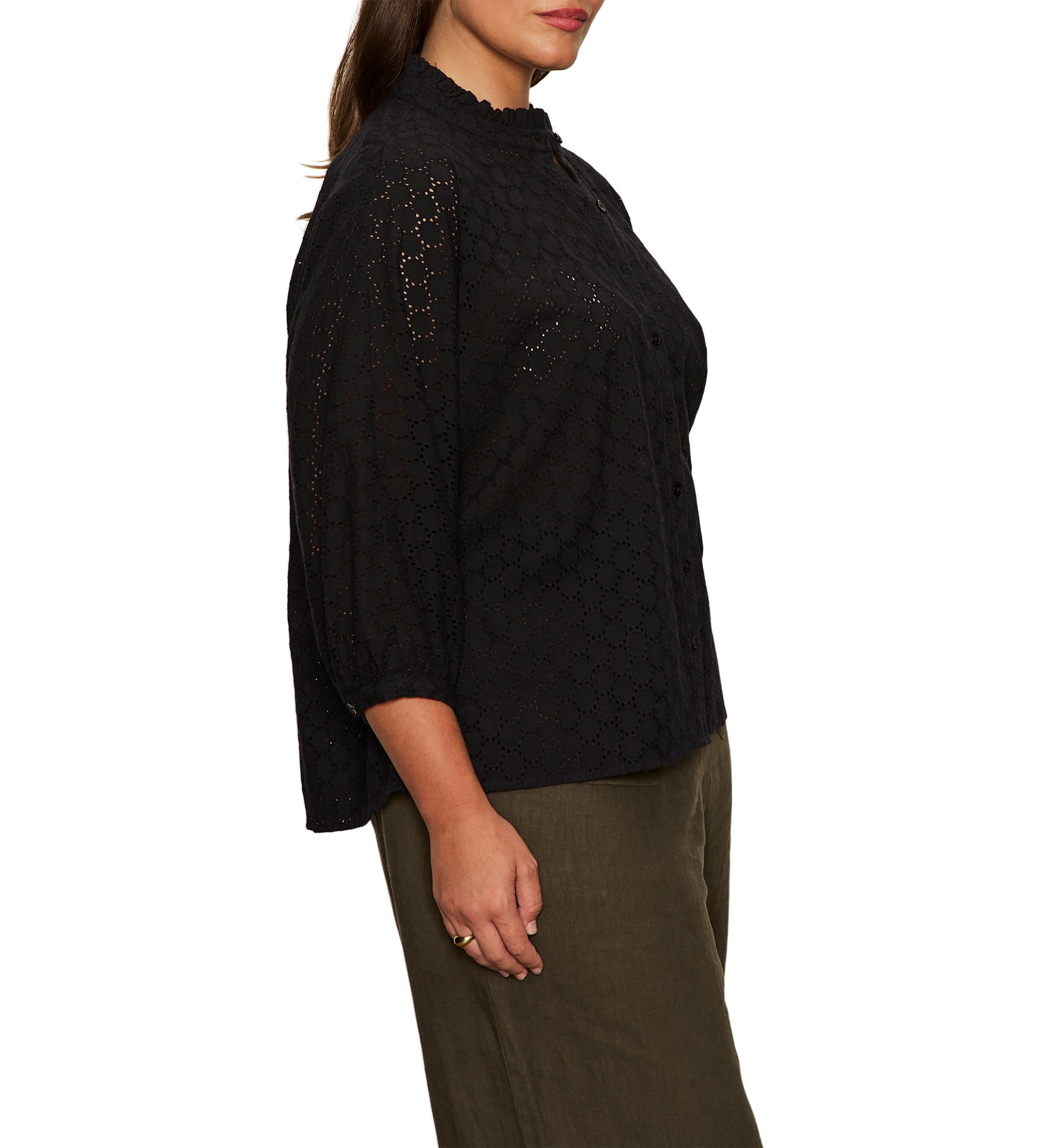 Womens Petal Drop Blouse