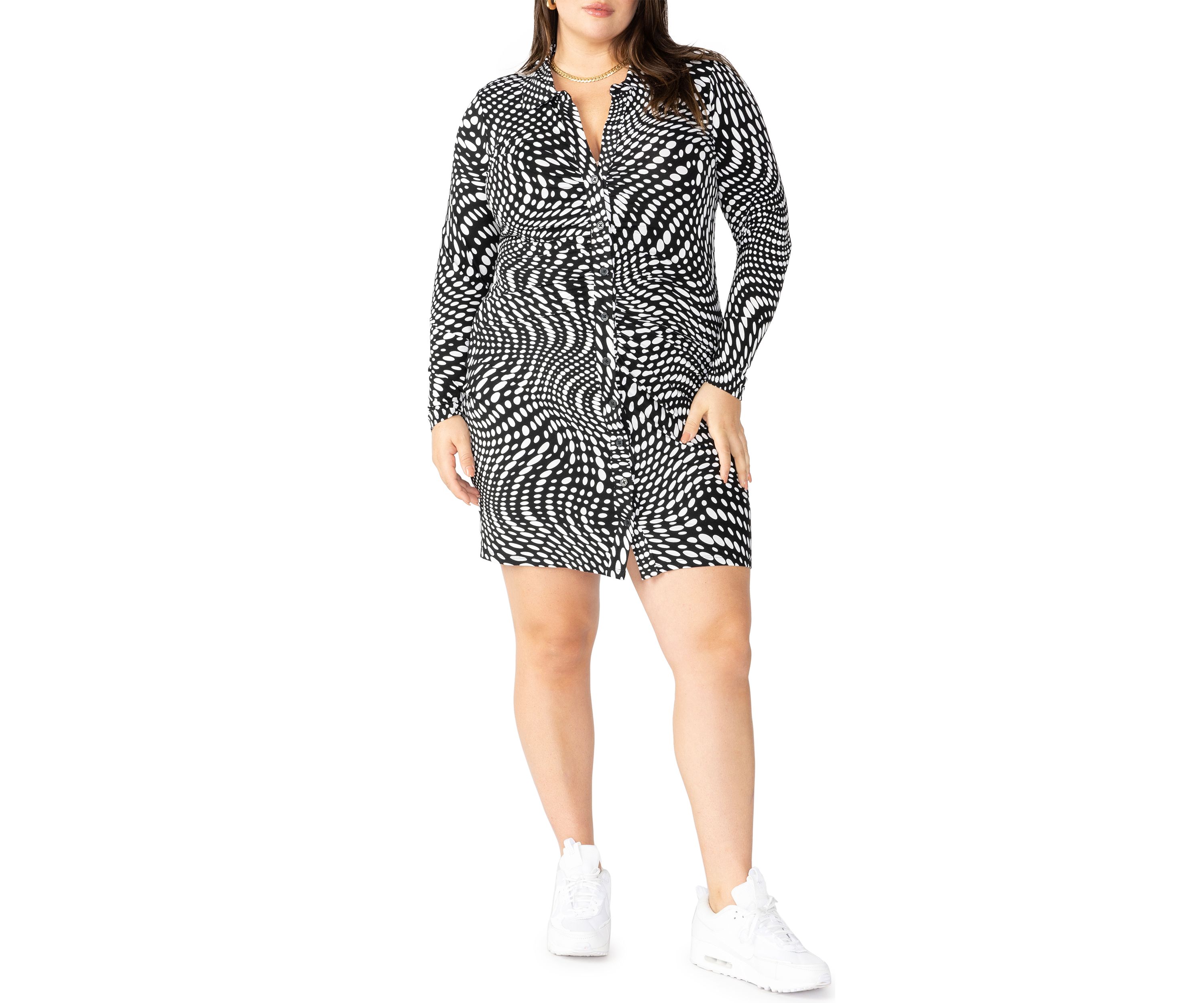 Plus Size Daydream Knit Dress