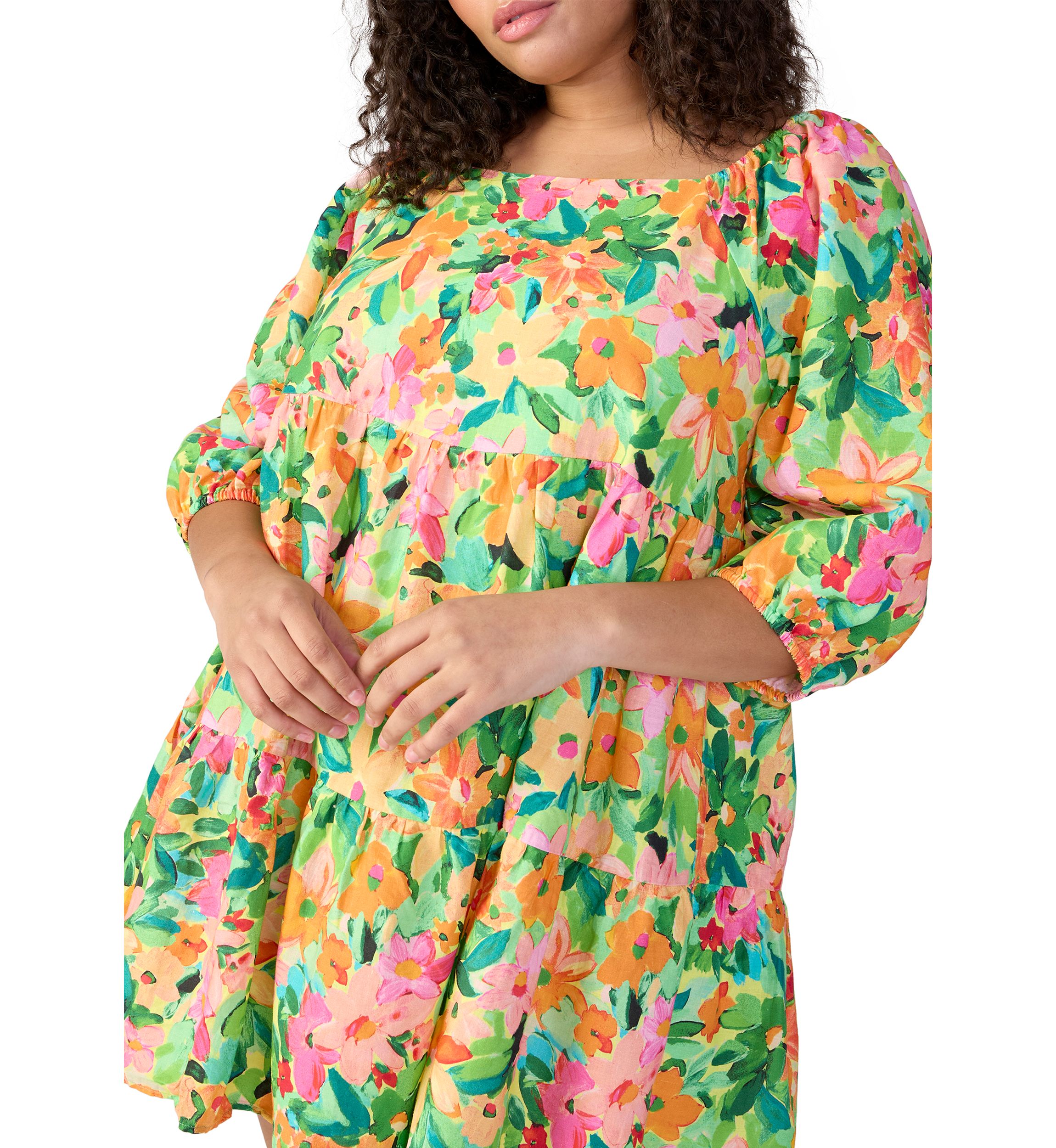 Plus Size Weekender Babydoll Dress