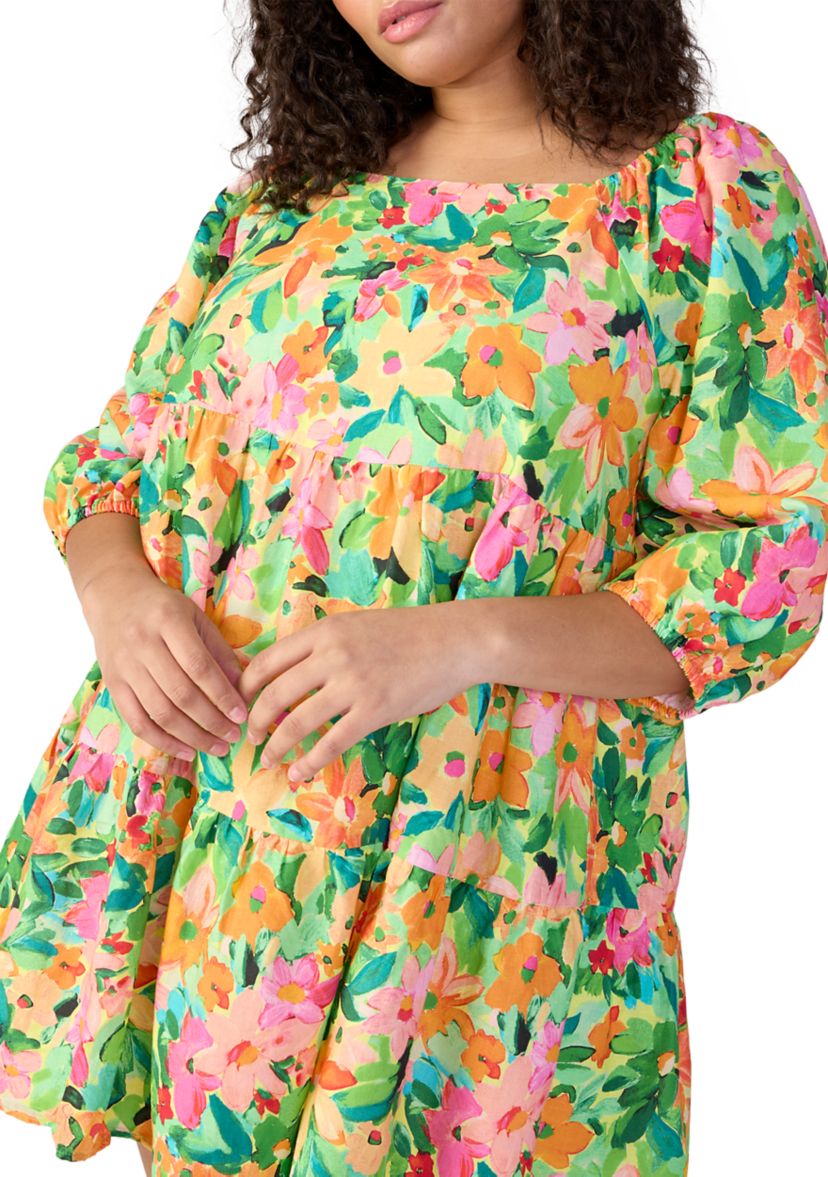 Plus Size Weekender Babydoll Dress