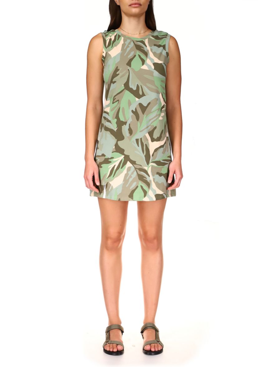 Womens Open Back Tank Dress