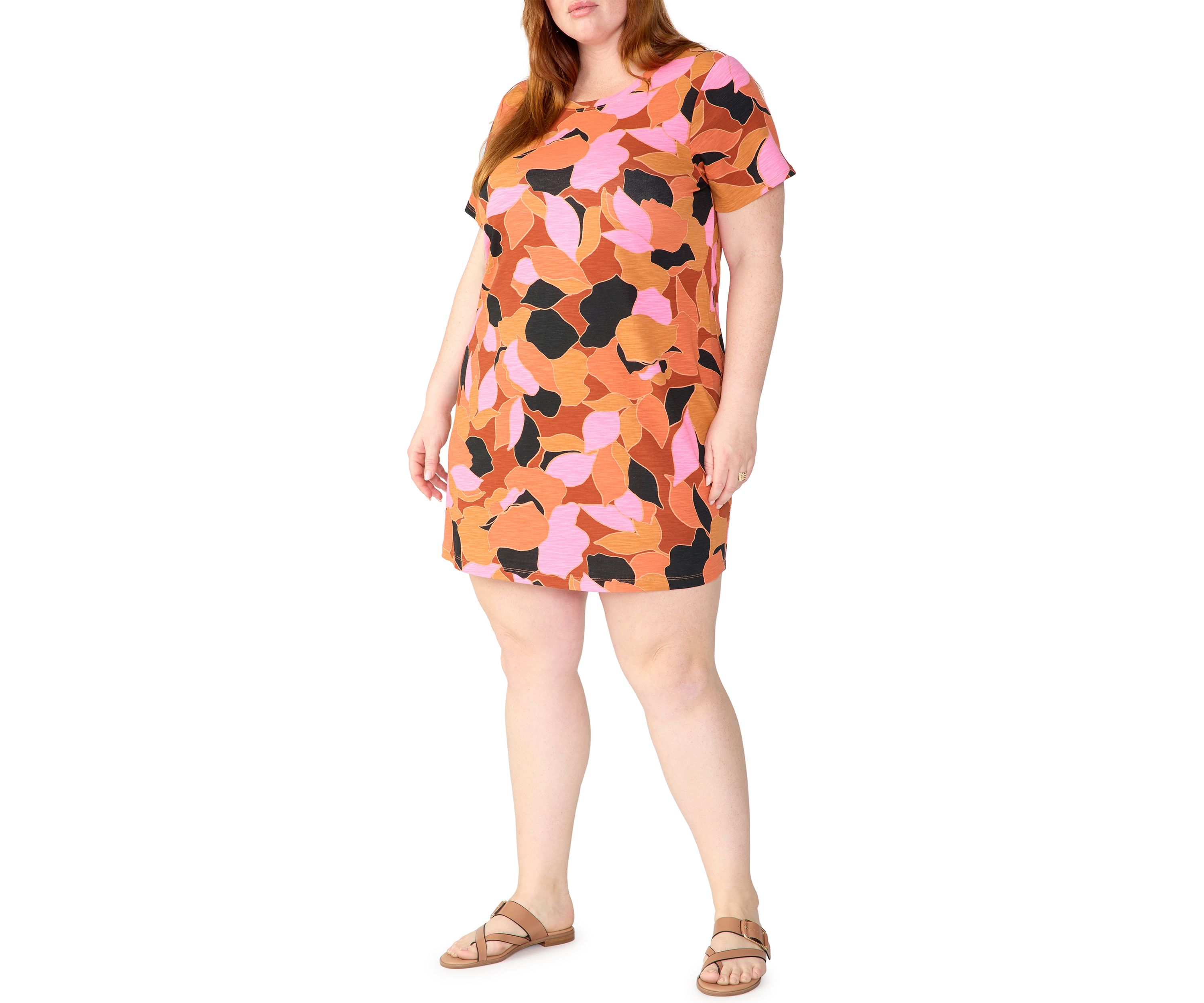 Plus Size Reveal T-Shirt Dress