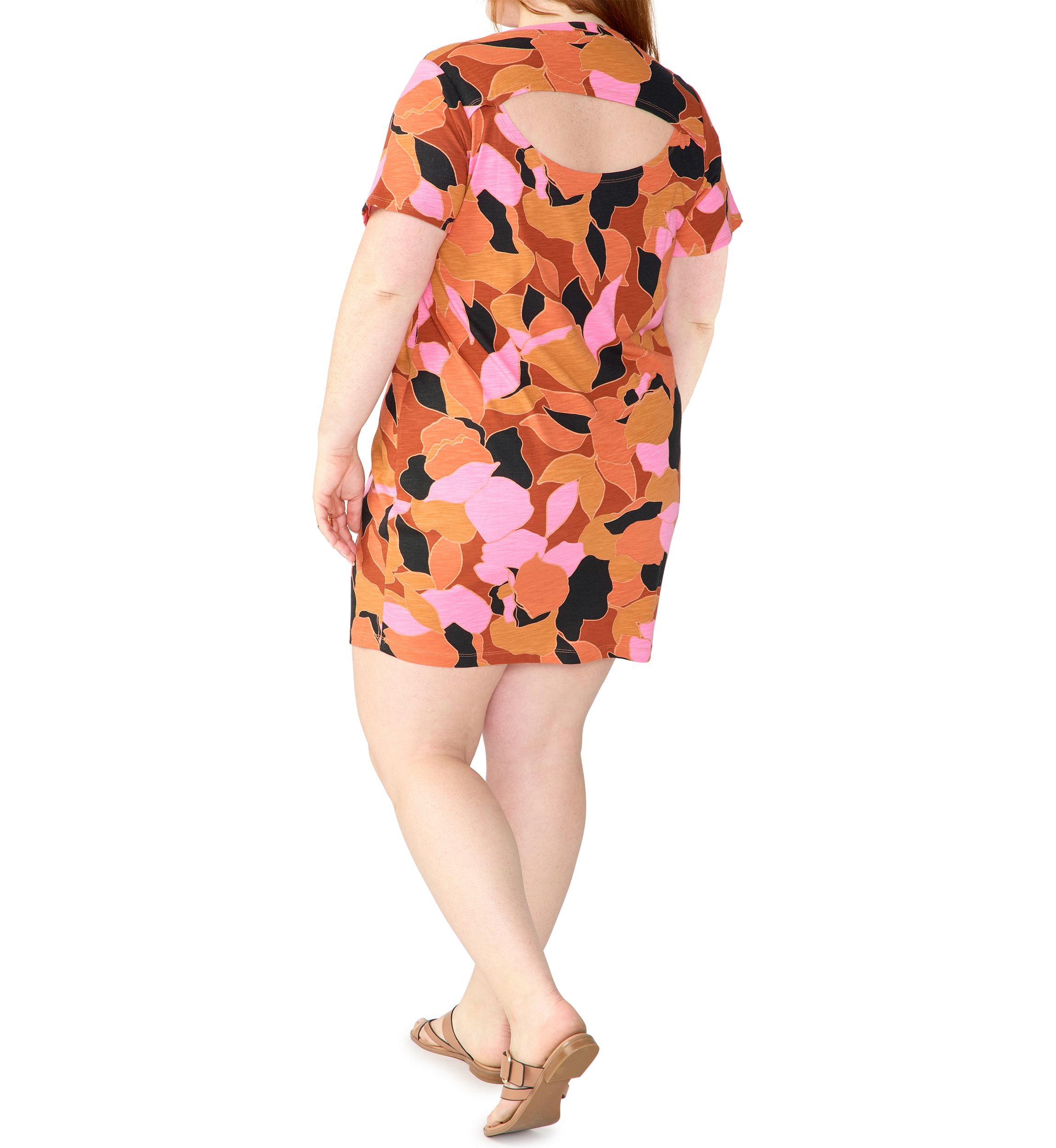 Plus Size Reveal T-Shirt Dress