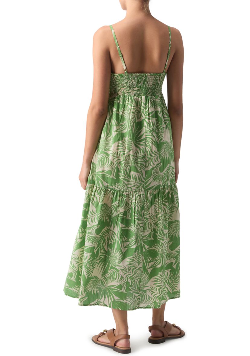 Womens Dropped Seam Maxi Dress