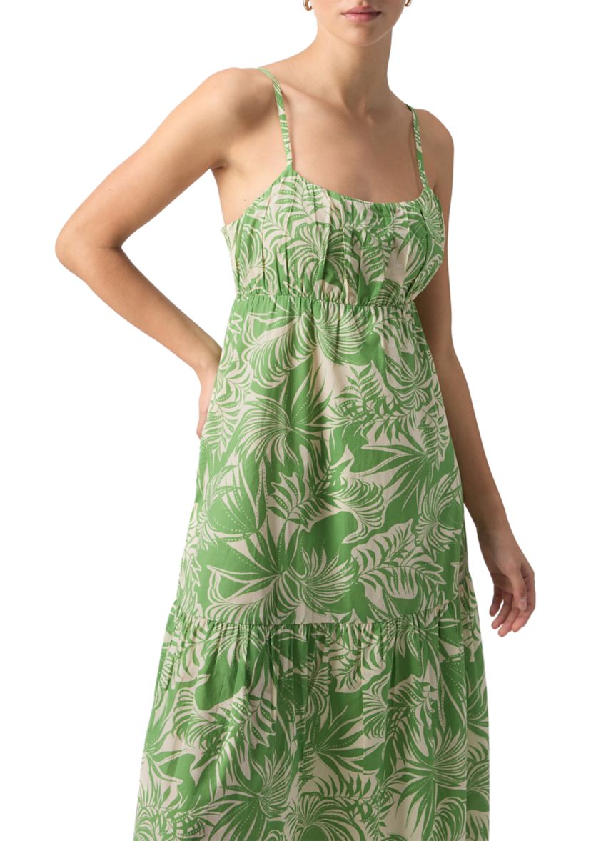 Womens Dropped Seam Maxi Dress