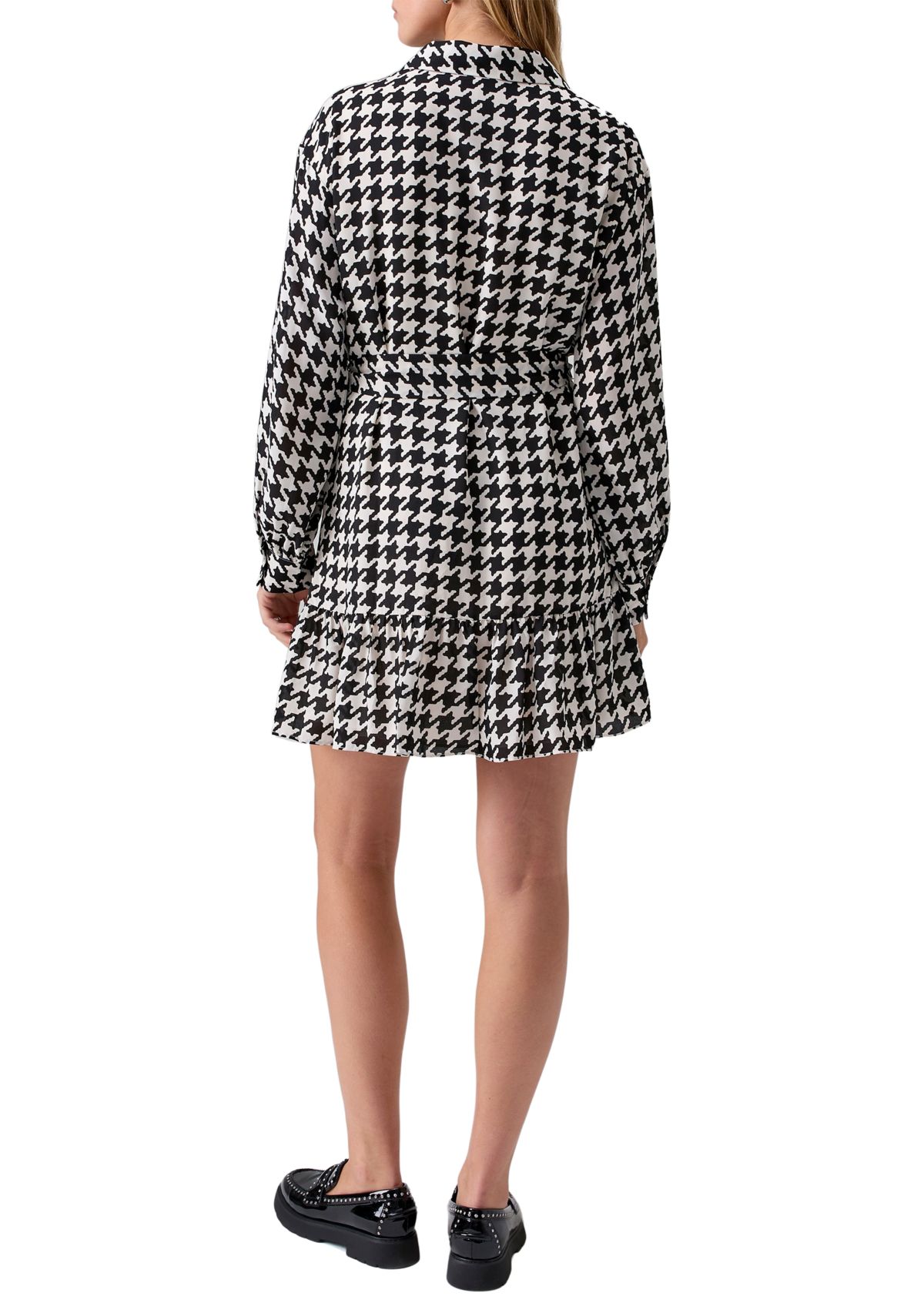 Tiered Shirt Dress