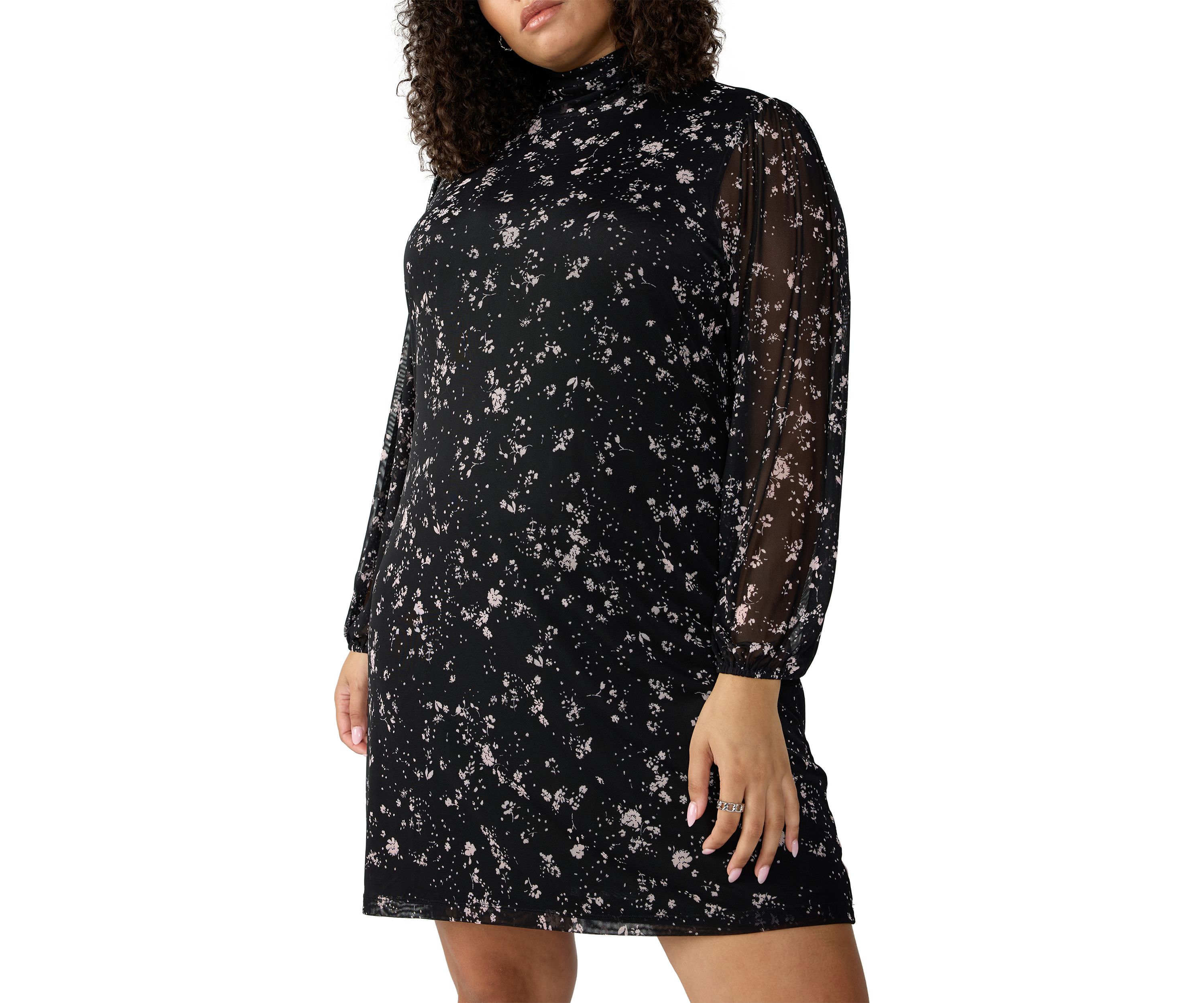 Plus Size Dreamy Night Mesh Dress