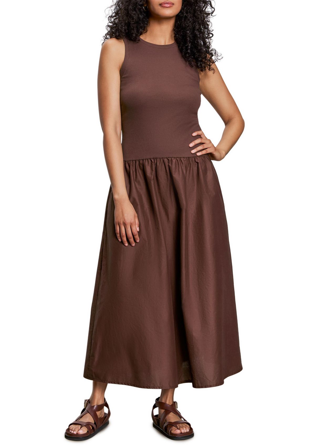 Womens Take Me Away Midi Dress