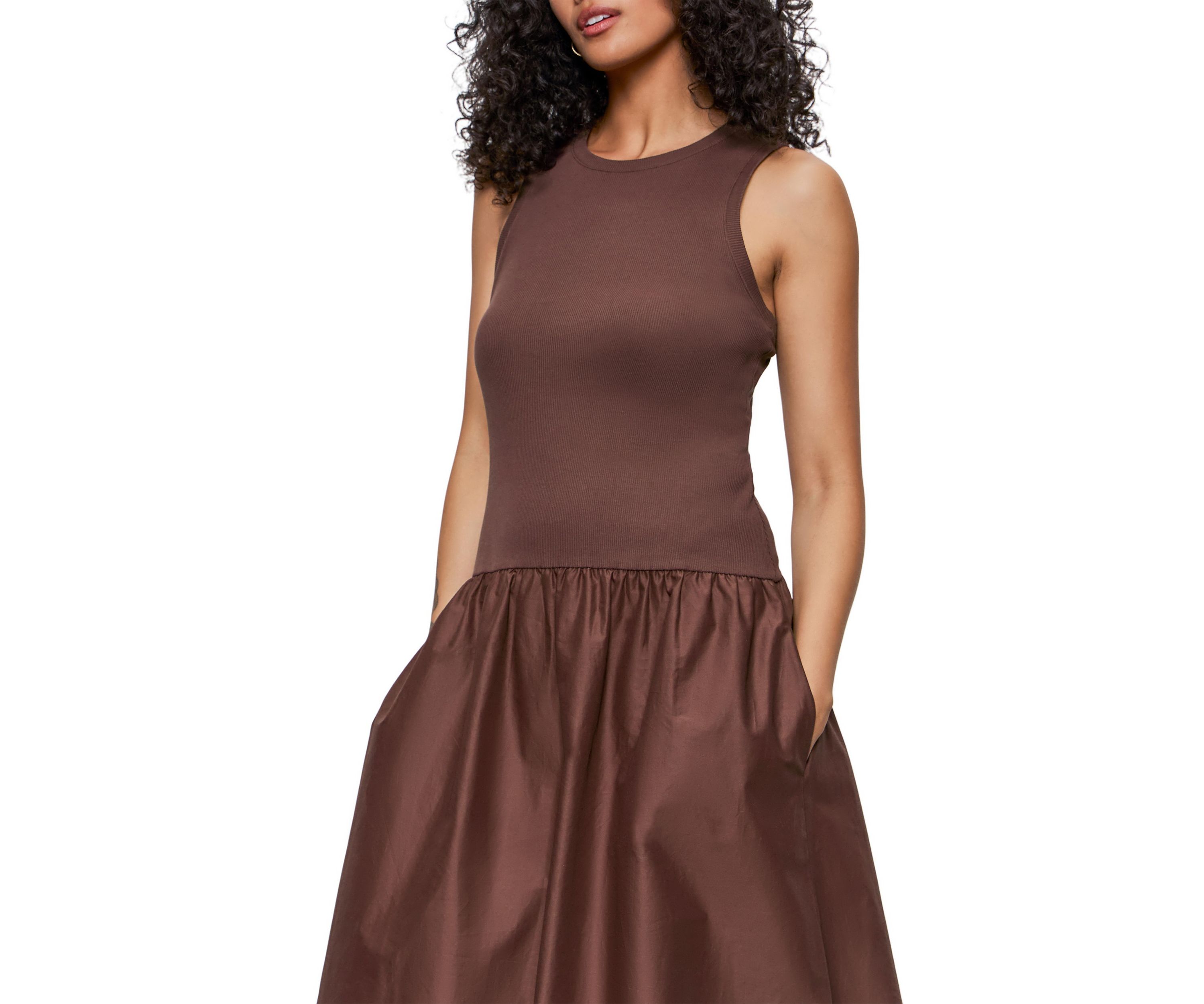 Womens Take Me Away Midi Dress