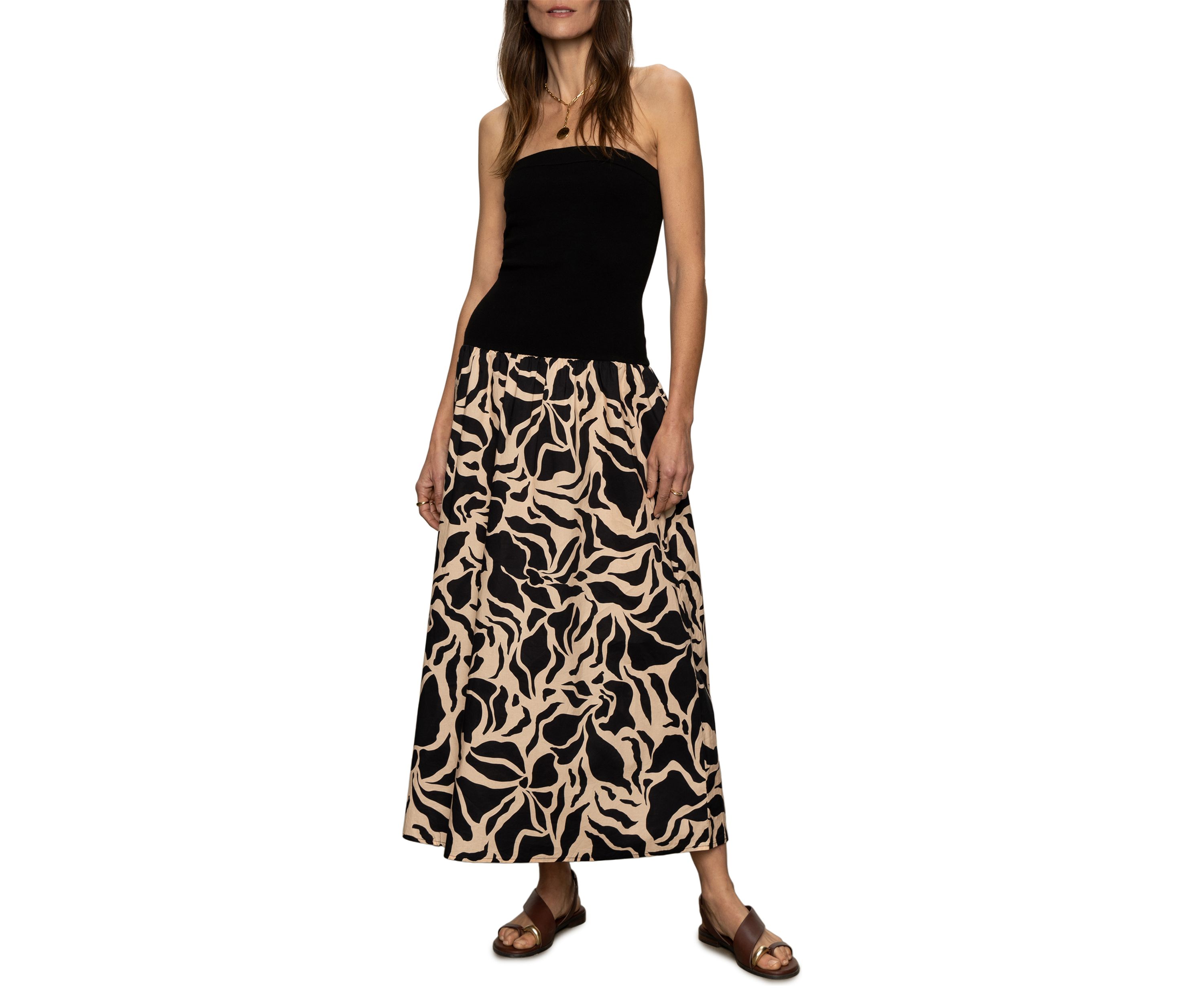 Womens Meet Me at Sea Midi Dress 