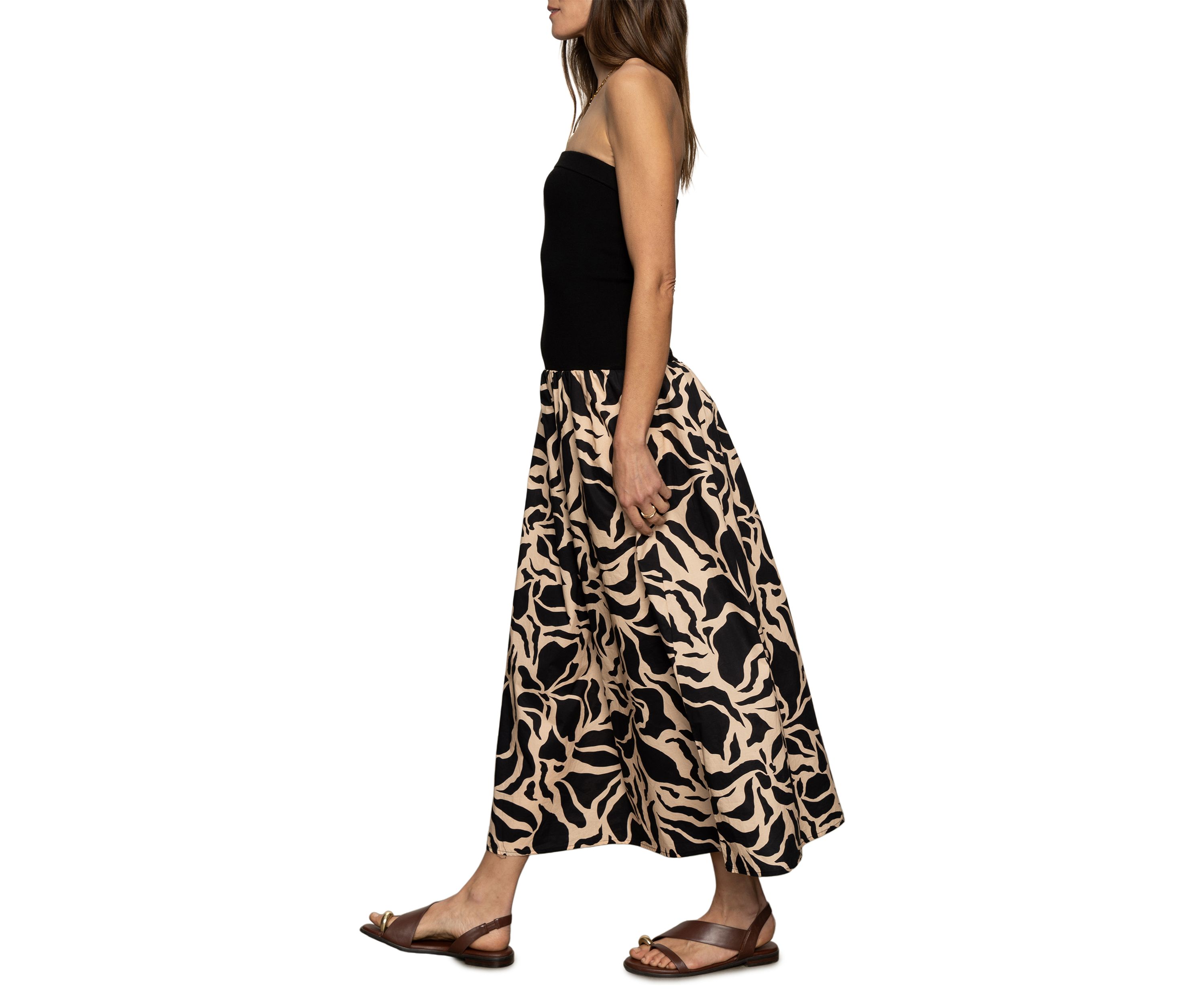 Womens Meet Me at Sea Midi Dress 