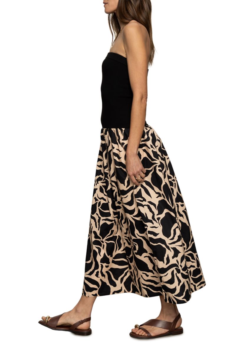 Womens Meet Me at Sea Midi Dress 