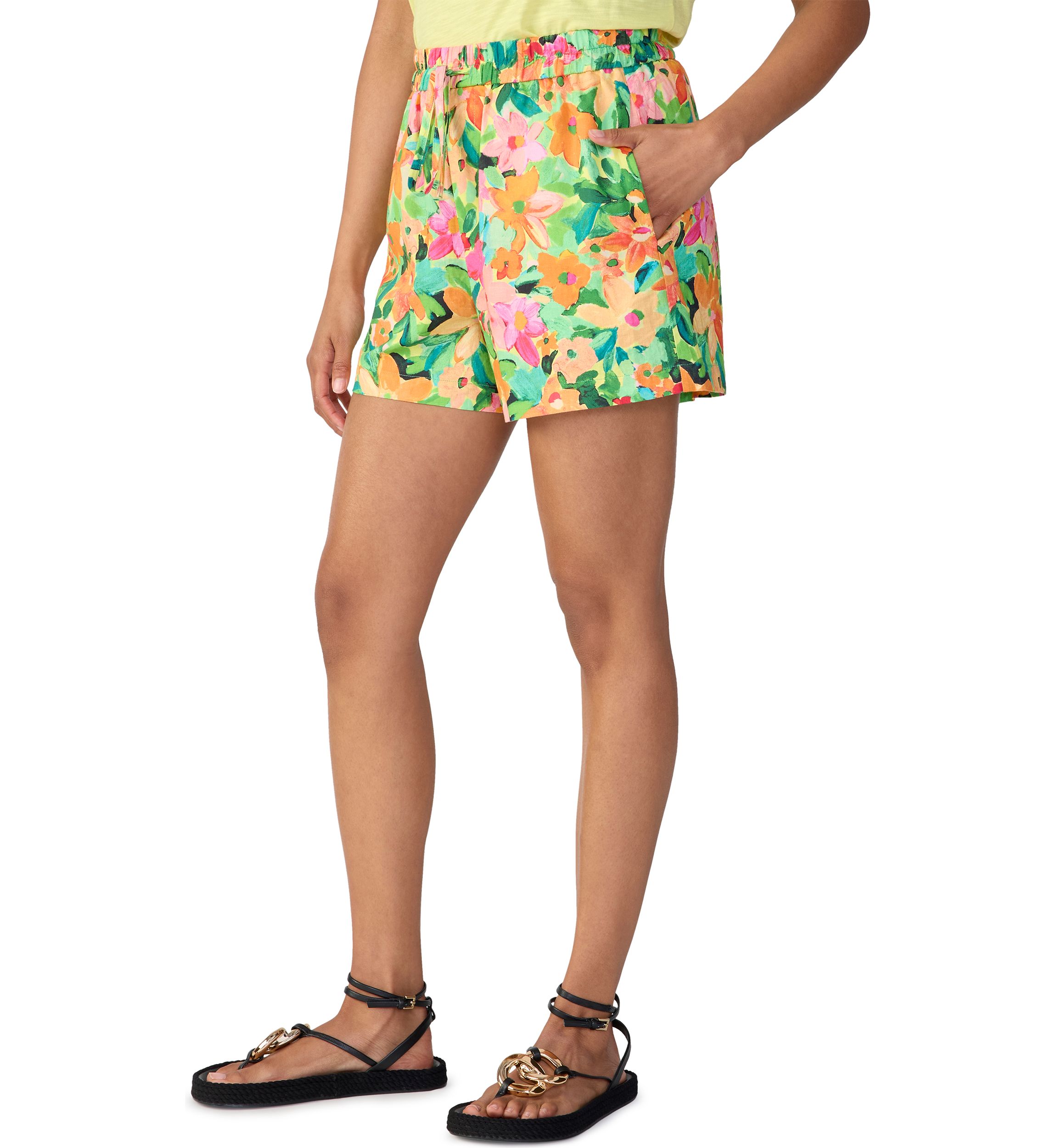 Womens Easy Pull On Shorts