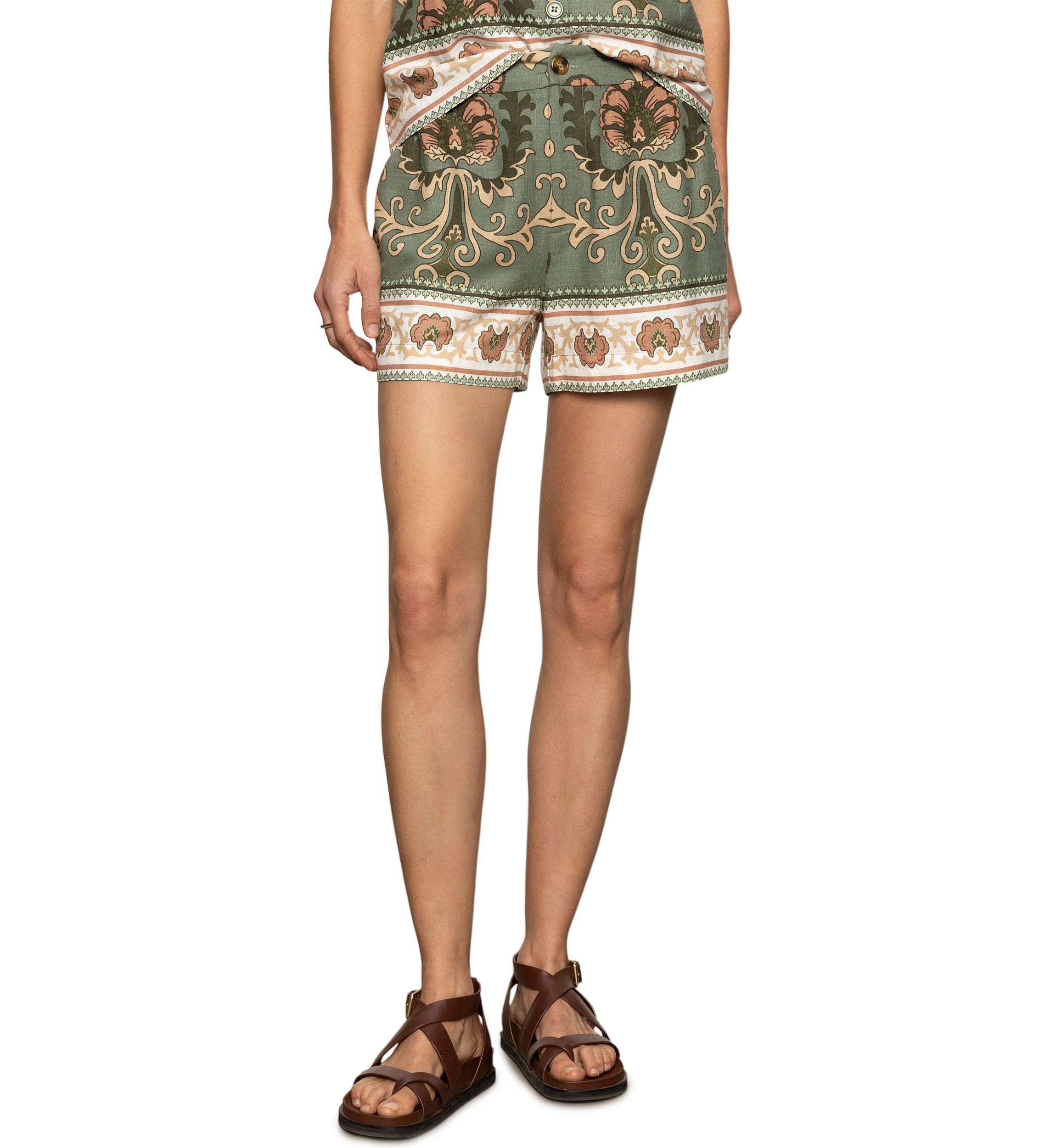 Womens Spring Breaker Printed Shorts