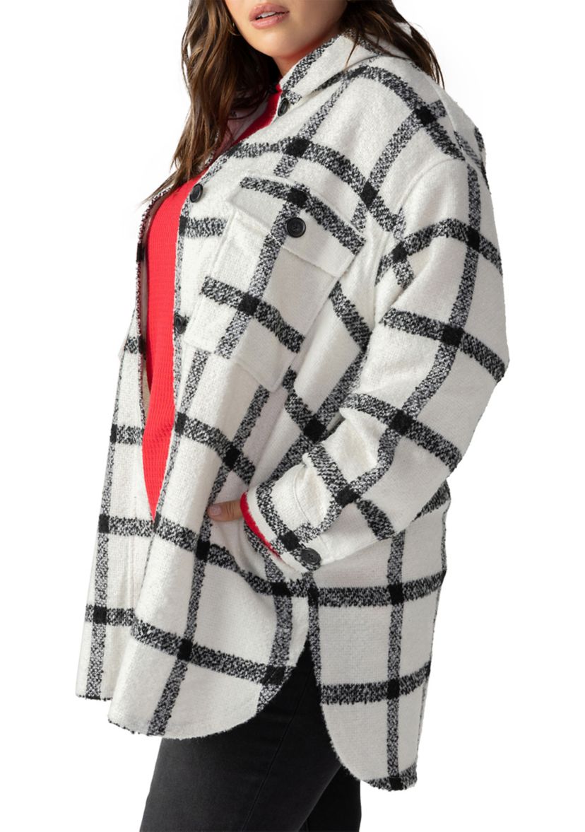 Plus Size Town Shacket