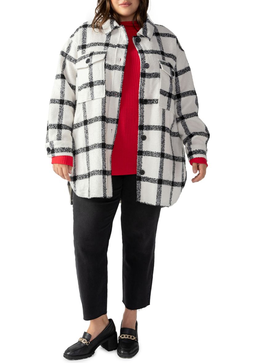 Plus Size Town Shacket
