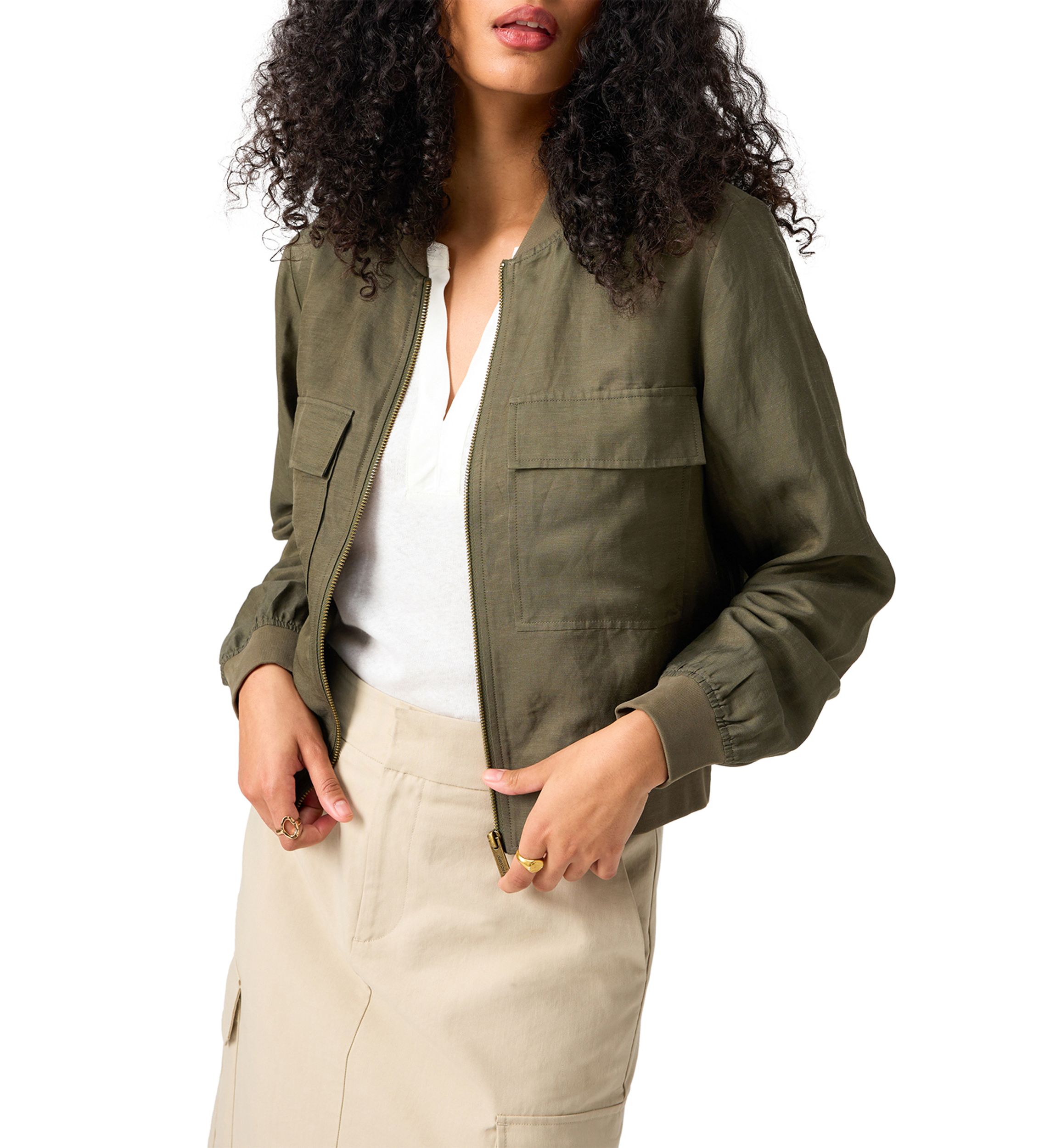 	  Womens Eve Bomber 