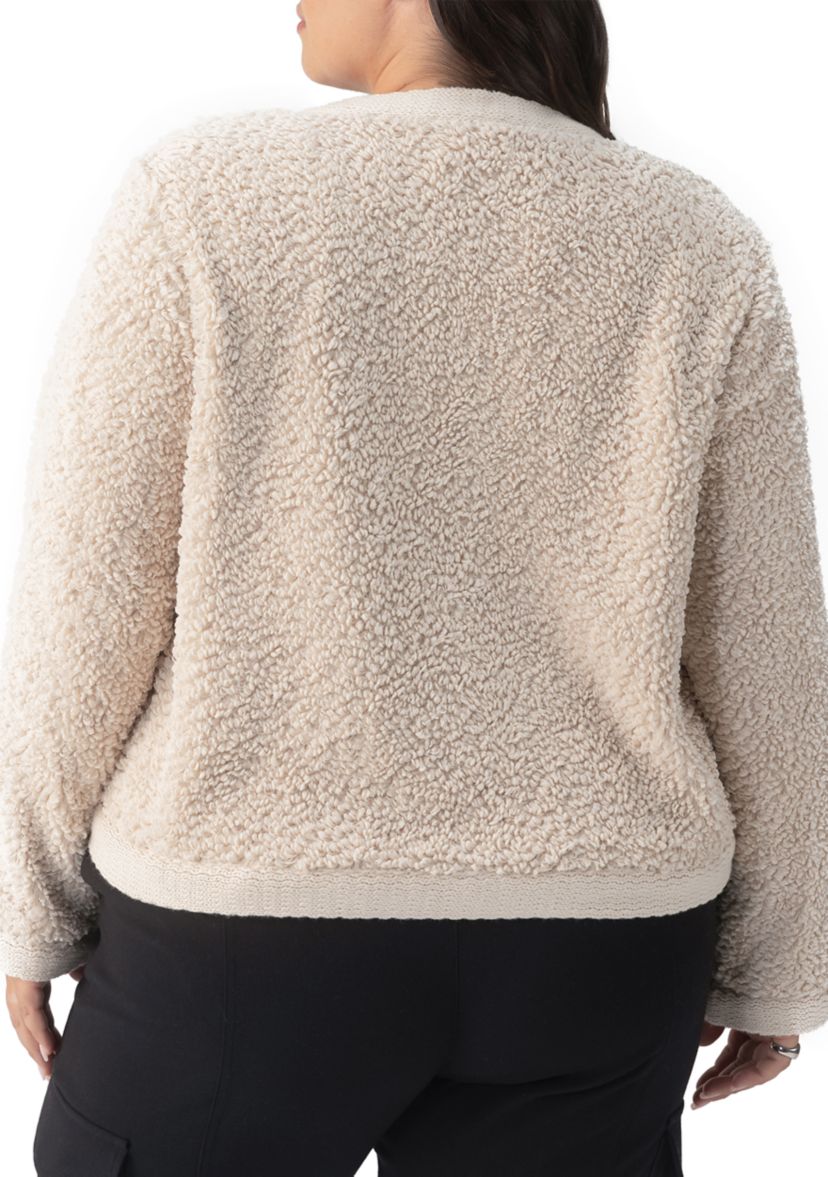 Plus Size Cozy Cardigan