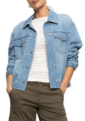 Sanctuary Women's Make Way Denim Jacket, Medium
