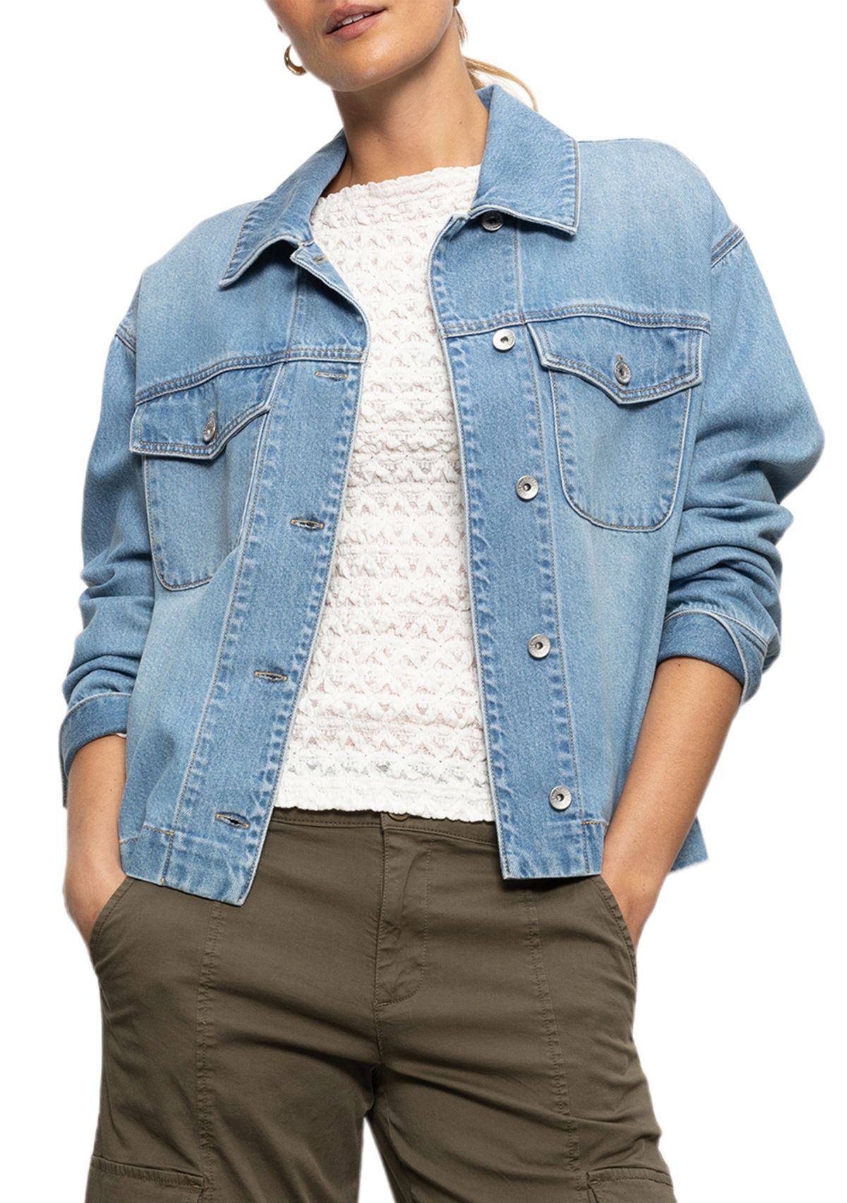Womens Make Way Denim Jacket