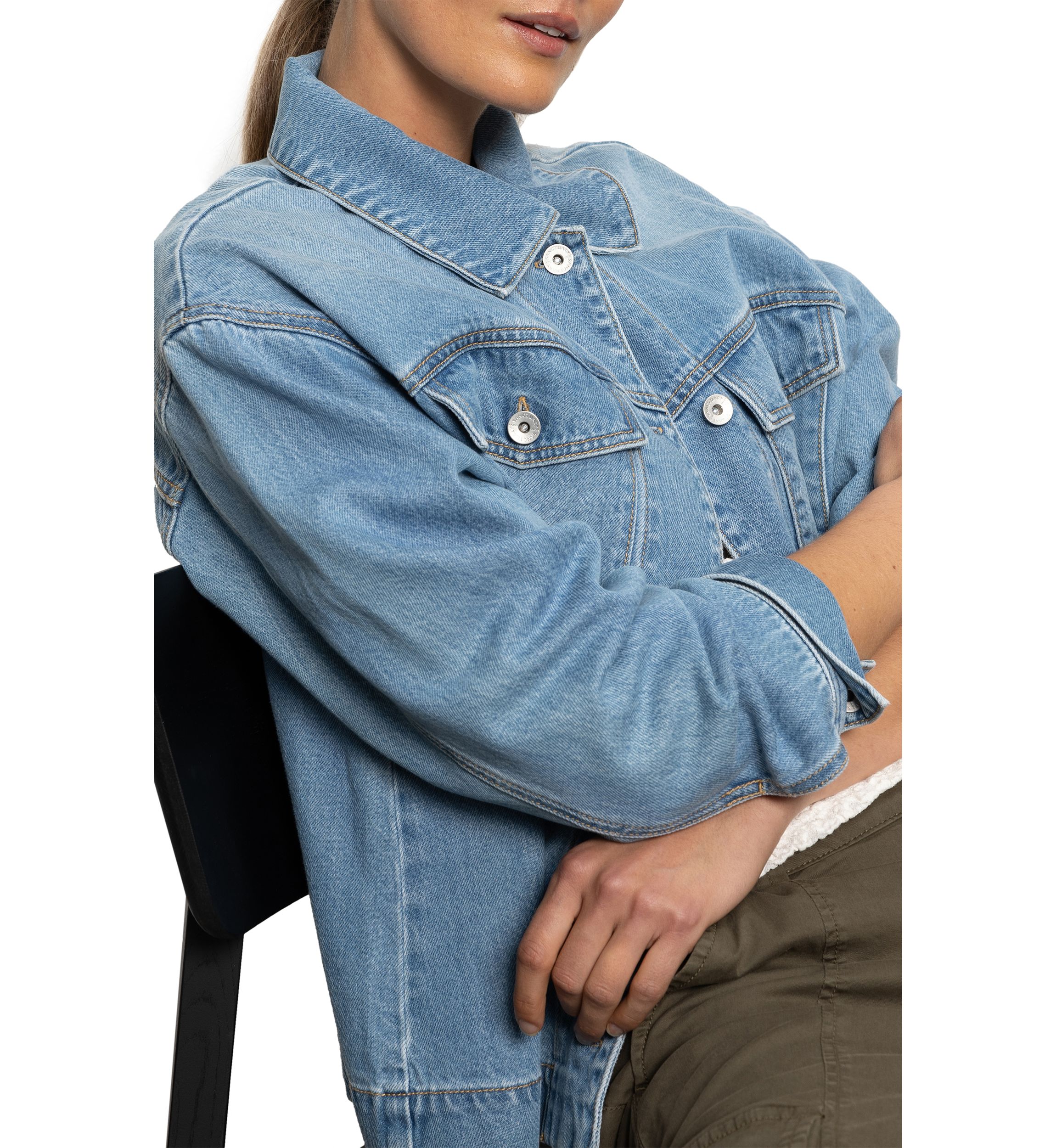 Womens Make Way Denim Jacket