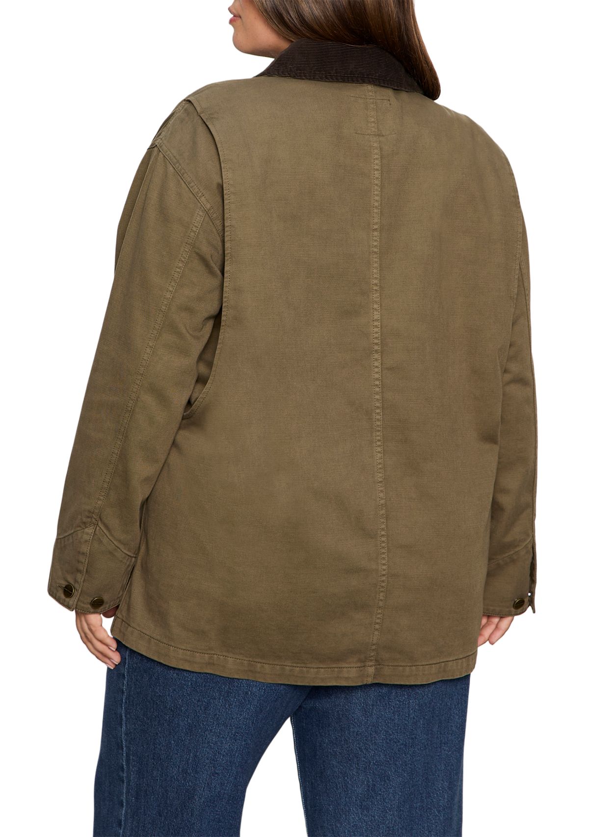 Plus Size Barn Jacket