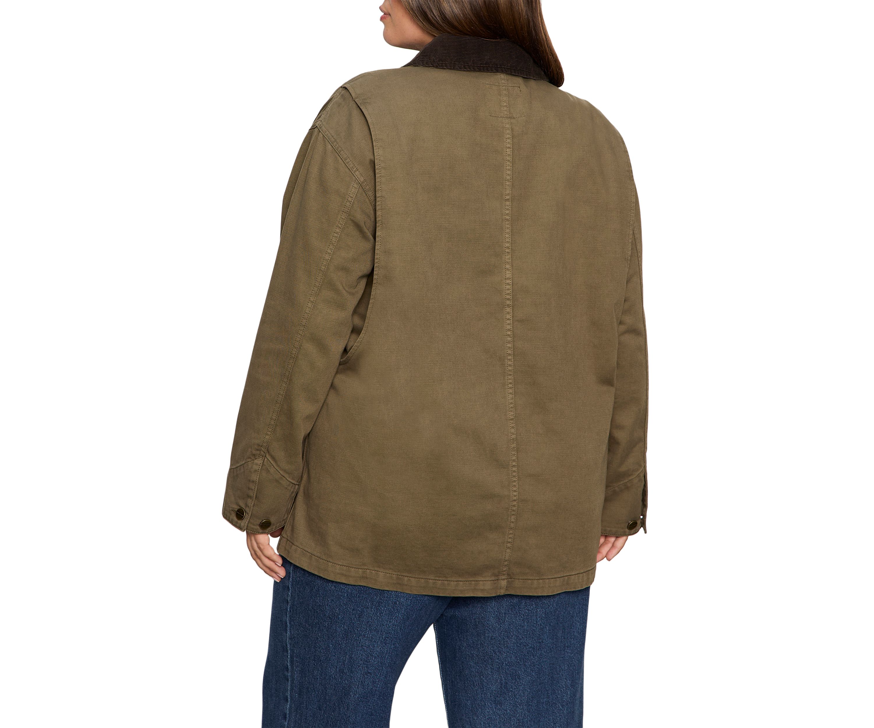 Plus Size Barn Jacket