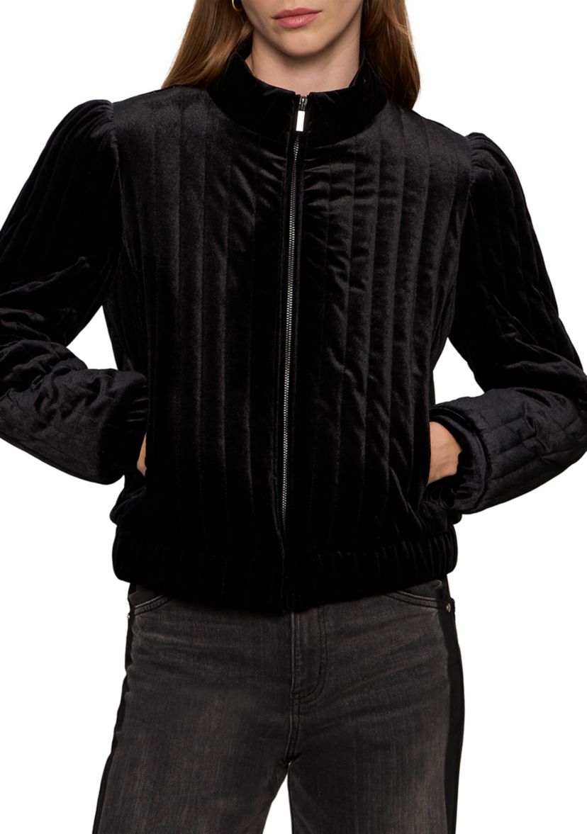 Womens Matte Velvet Jacket 