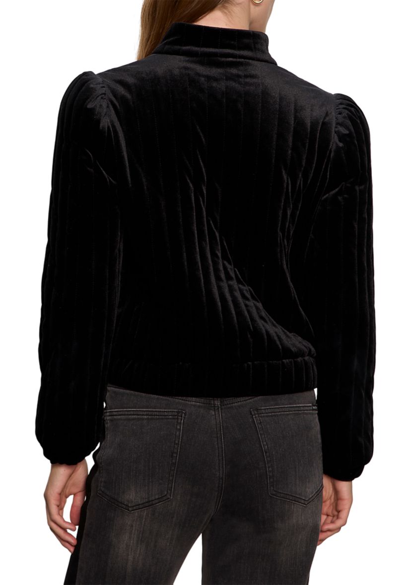 Womens Matte Velvet Jacket 