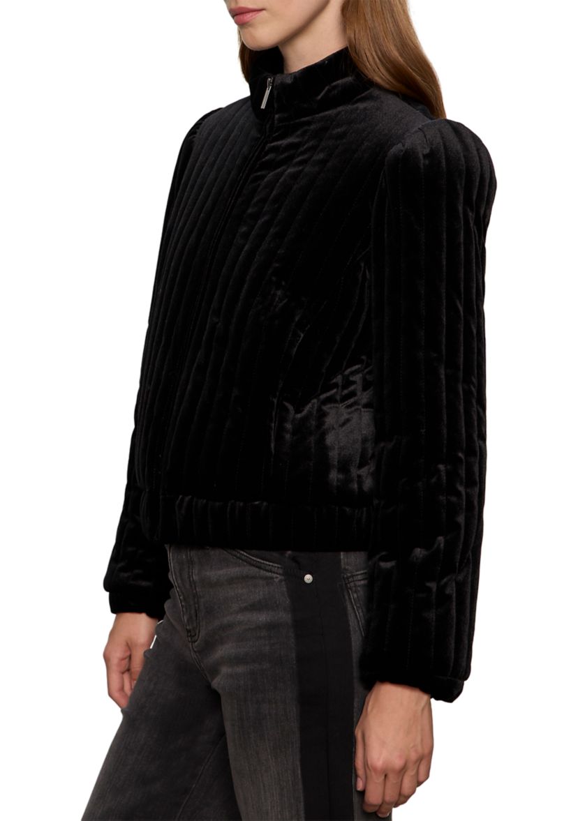 Womens Matte Velvet Jacket 