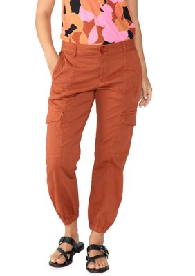 Time and Tru Women's Capri Jegging (XS, Brown) at  Women's