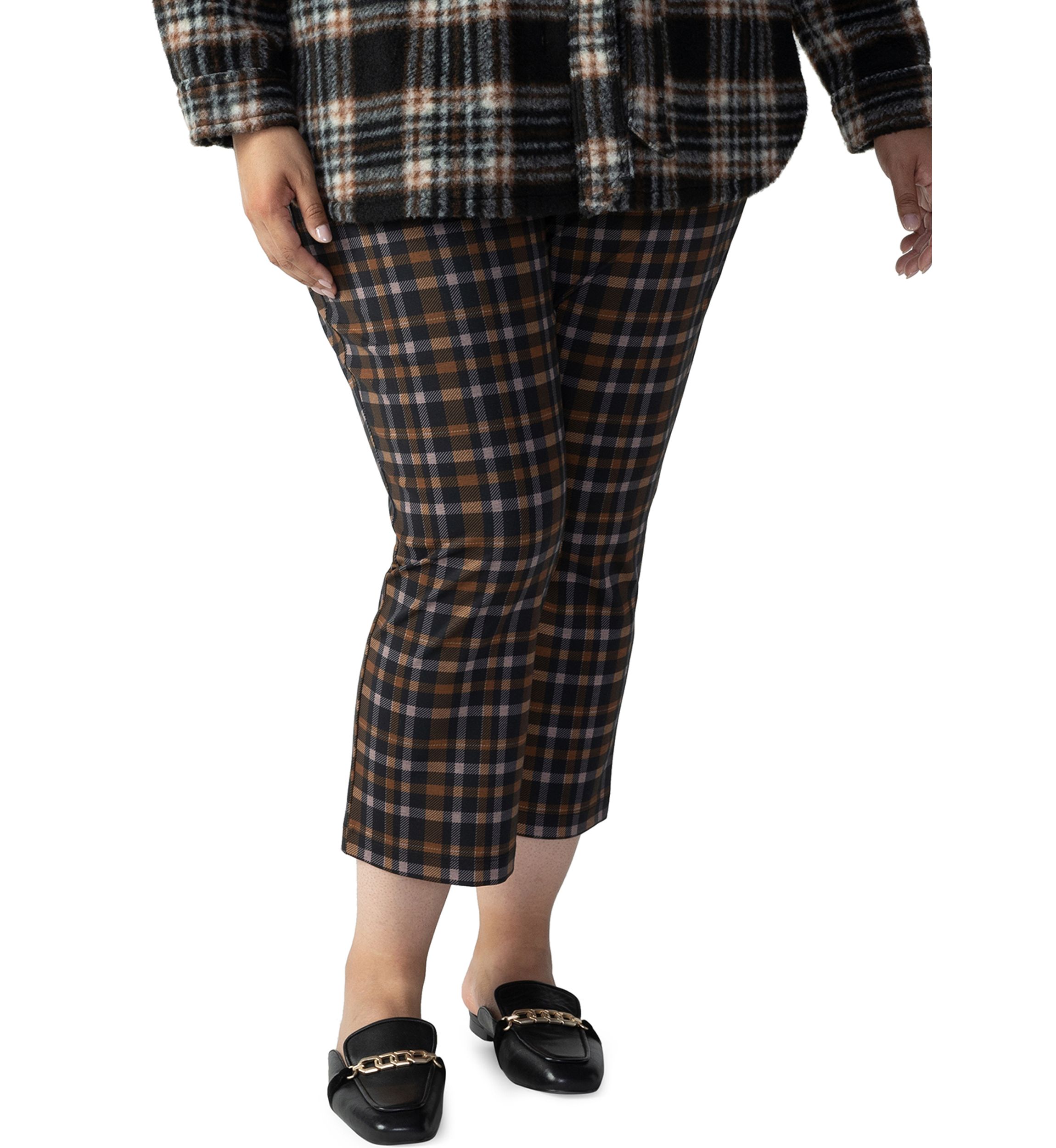 Plus Size Carnaby Kick Cropped Pants
