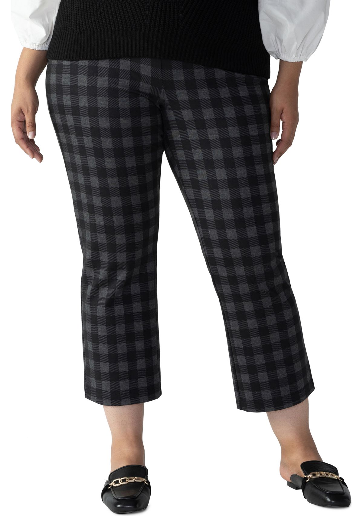 Plus Size Carnaby Kick Crop Leggings