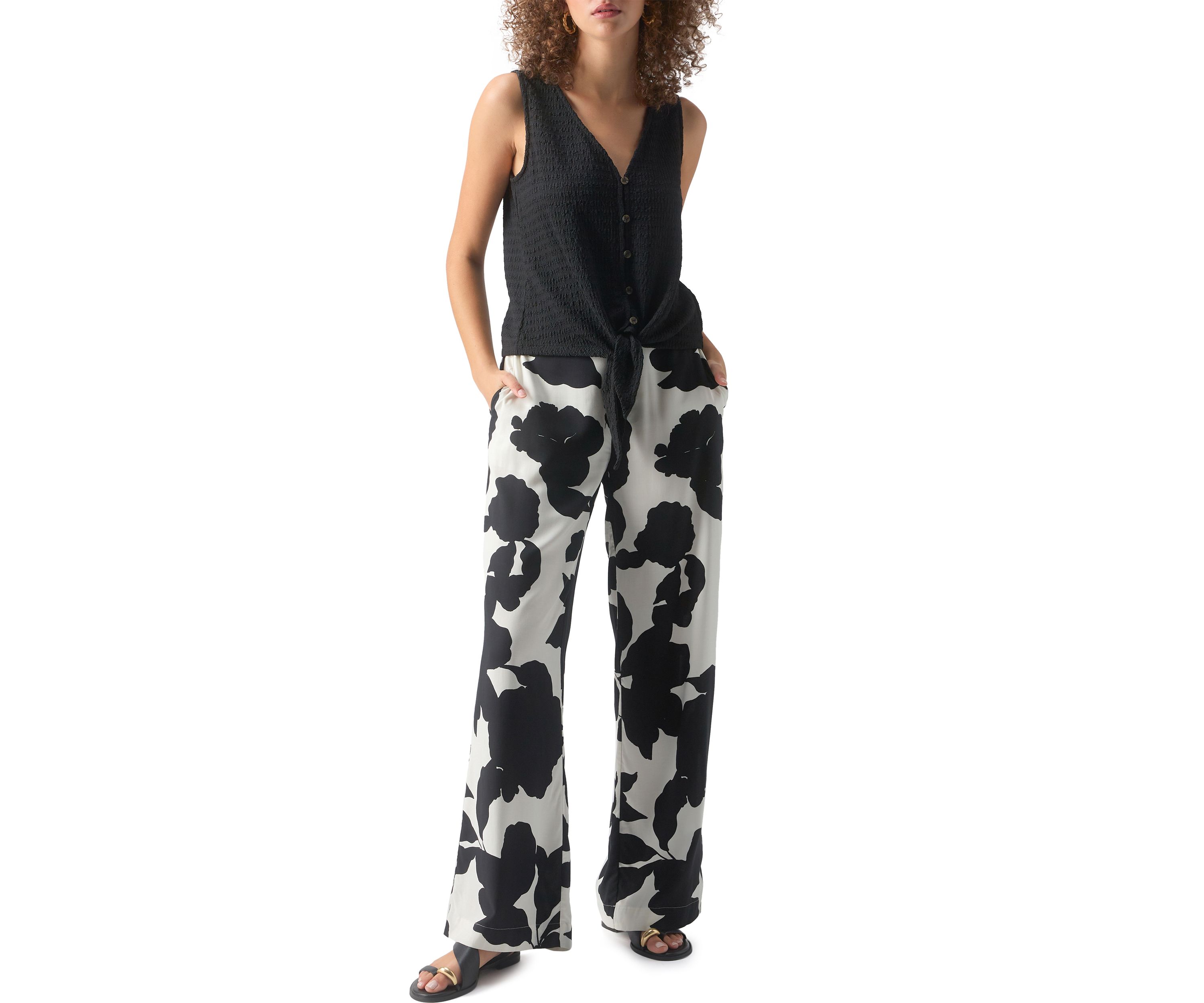 Womens Soft Trouser Pants