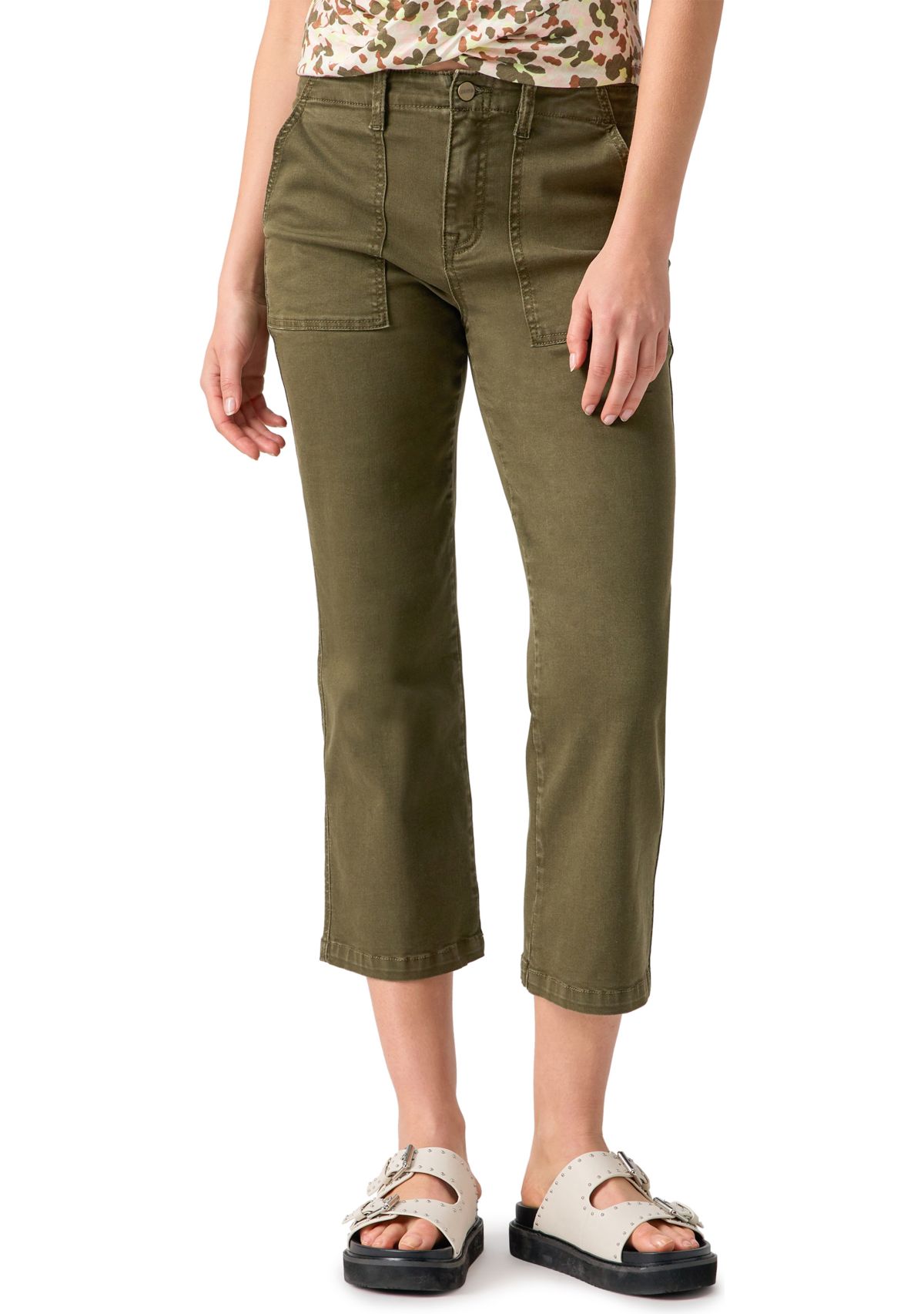 Womens Vacation Cropped Pants